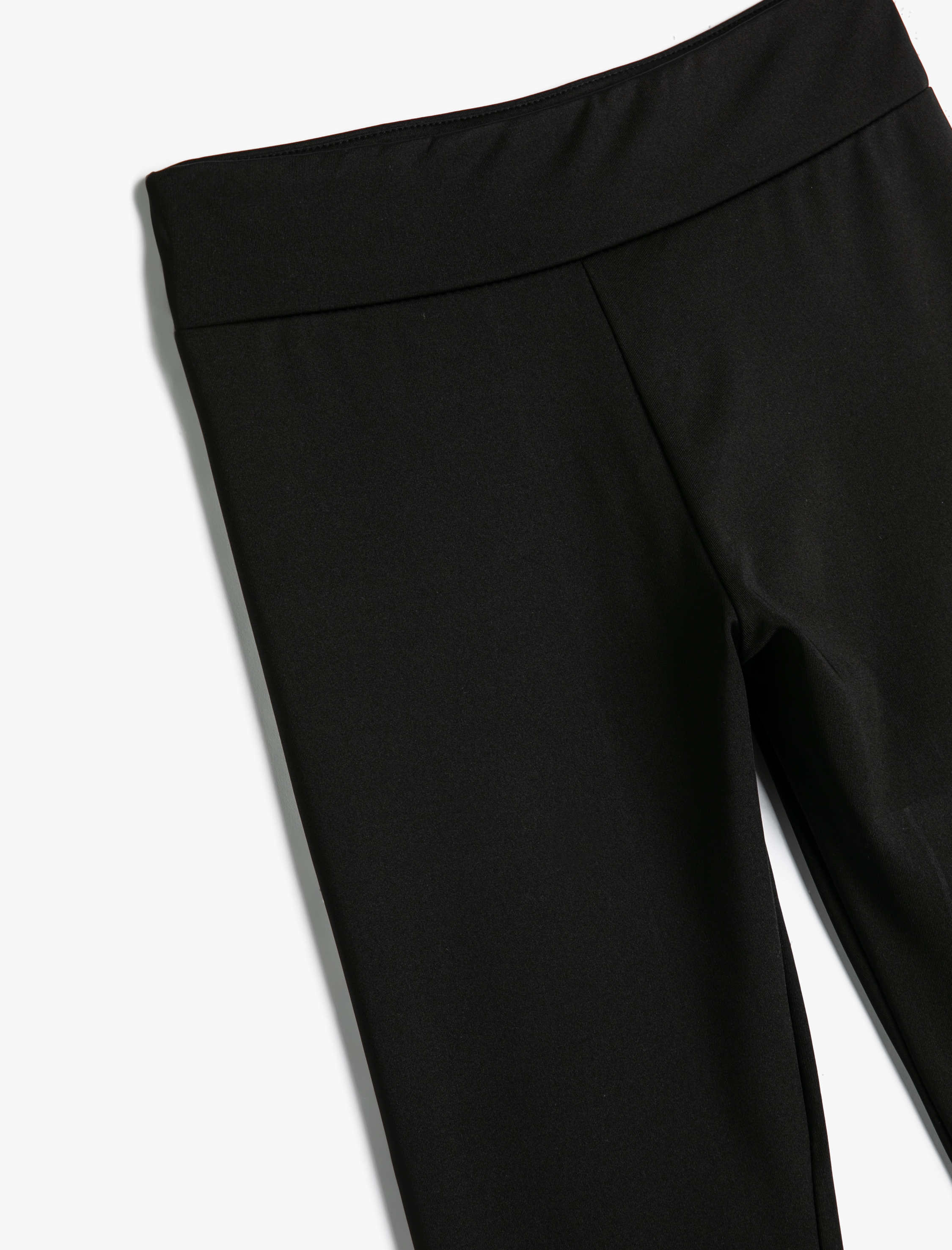  Kız Çocuk Basic Spor Taytı Beli Lastikli