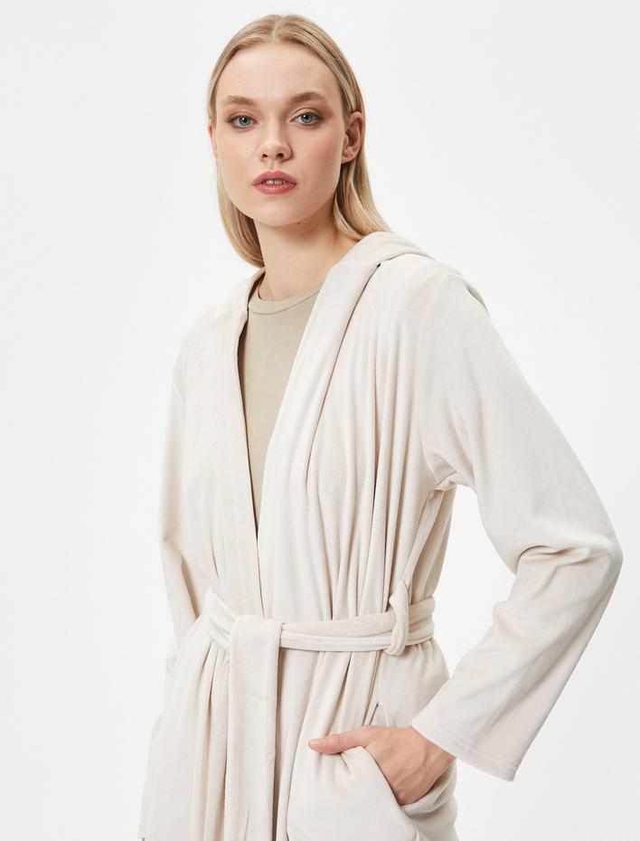  Polar Sabahlık Uzun Beli Kuşaklı Cepli