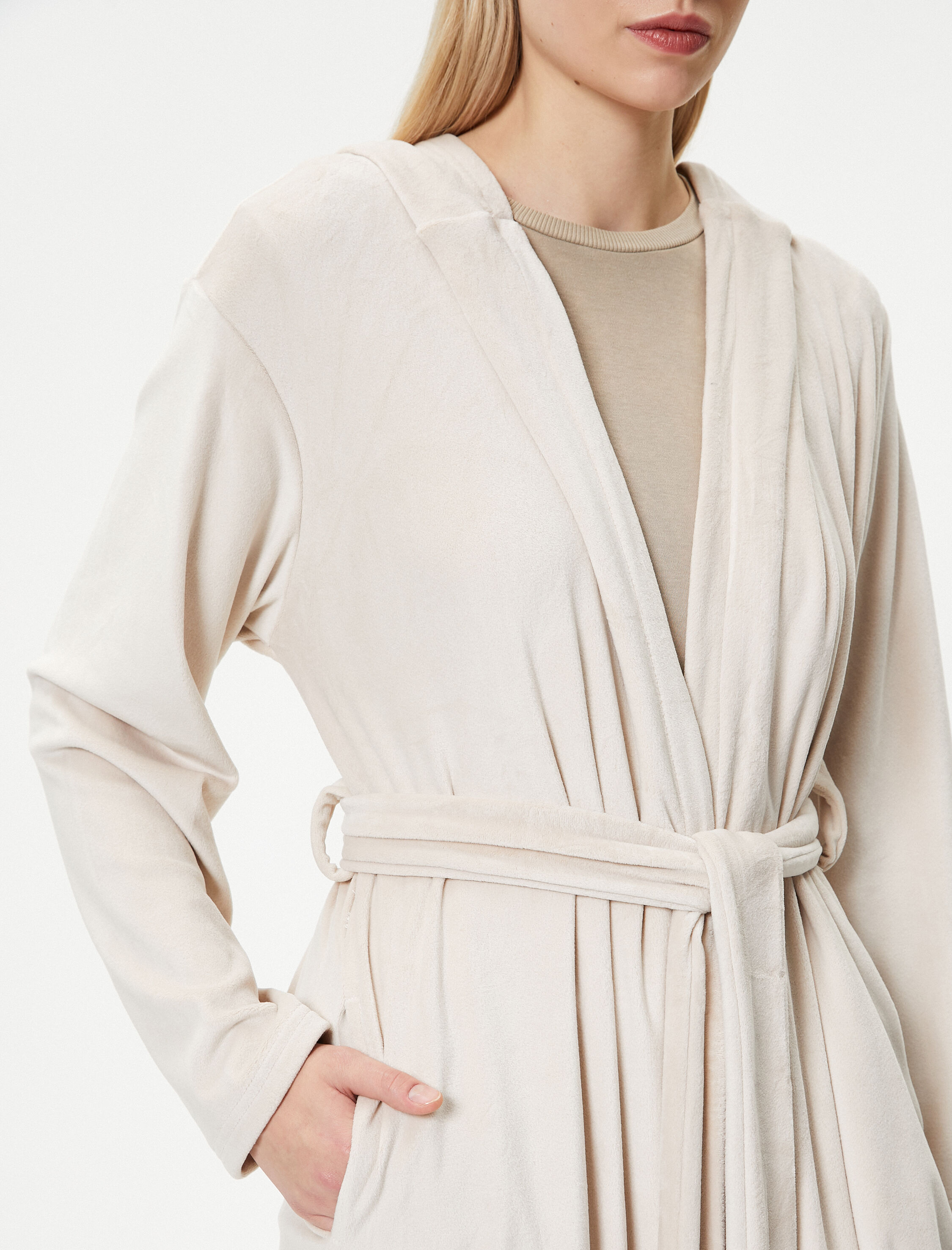   Polar Sabahlık Uzun Beli Kuşaklı Cepli