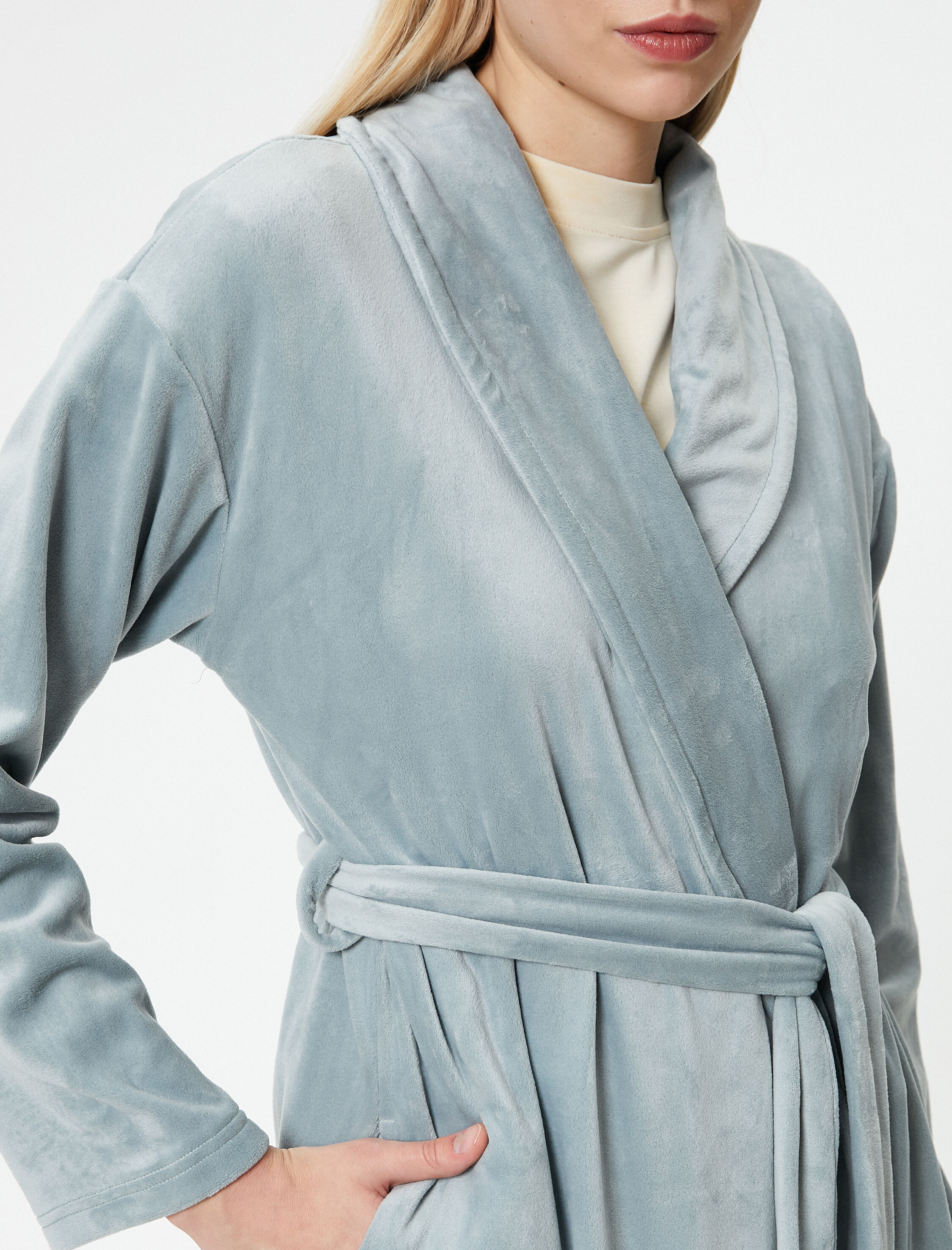   Polar Sabahlık Uzun Beli Kuşaklı Cepli