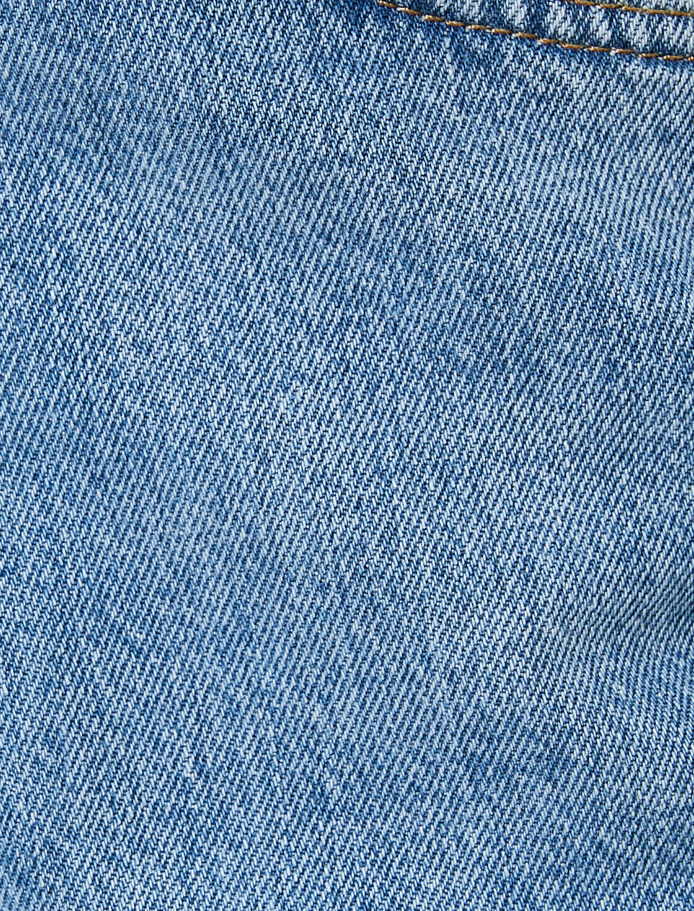   Yüksek Bel Mom Fit Kot Pantolon  Kumaş Karışımlı - Mom Jean