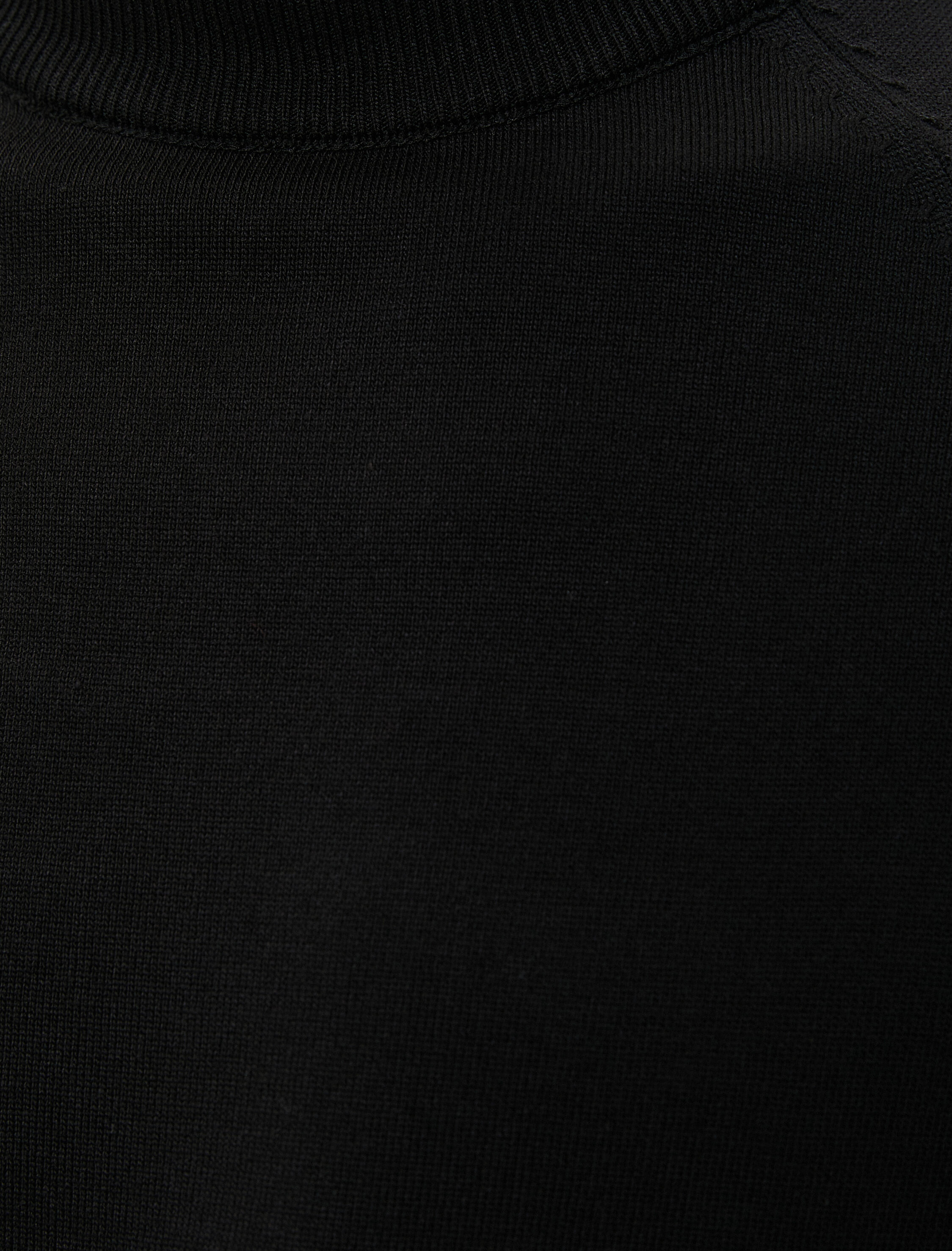   Yarım Balıkçı Yaka Kazak Slim Fit Triko Uzun Kollu