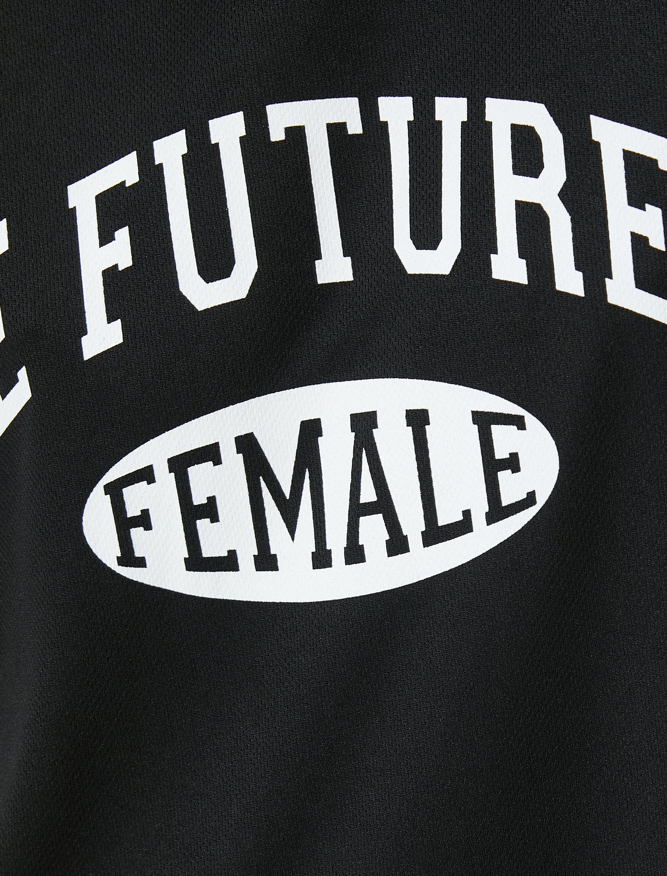   Oversize Spor Tişört Baskılı Uzun Kollu Bisiklet Yaka