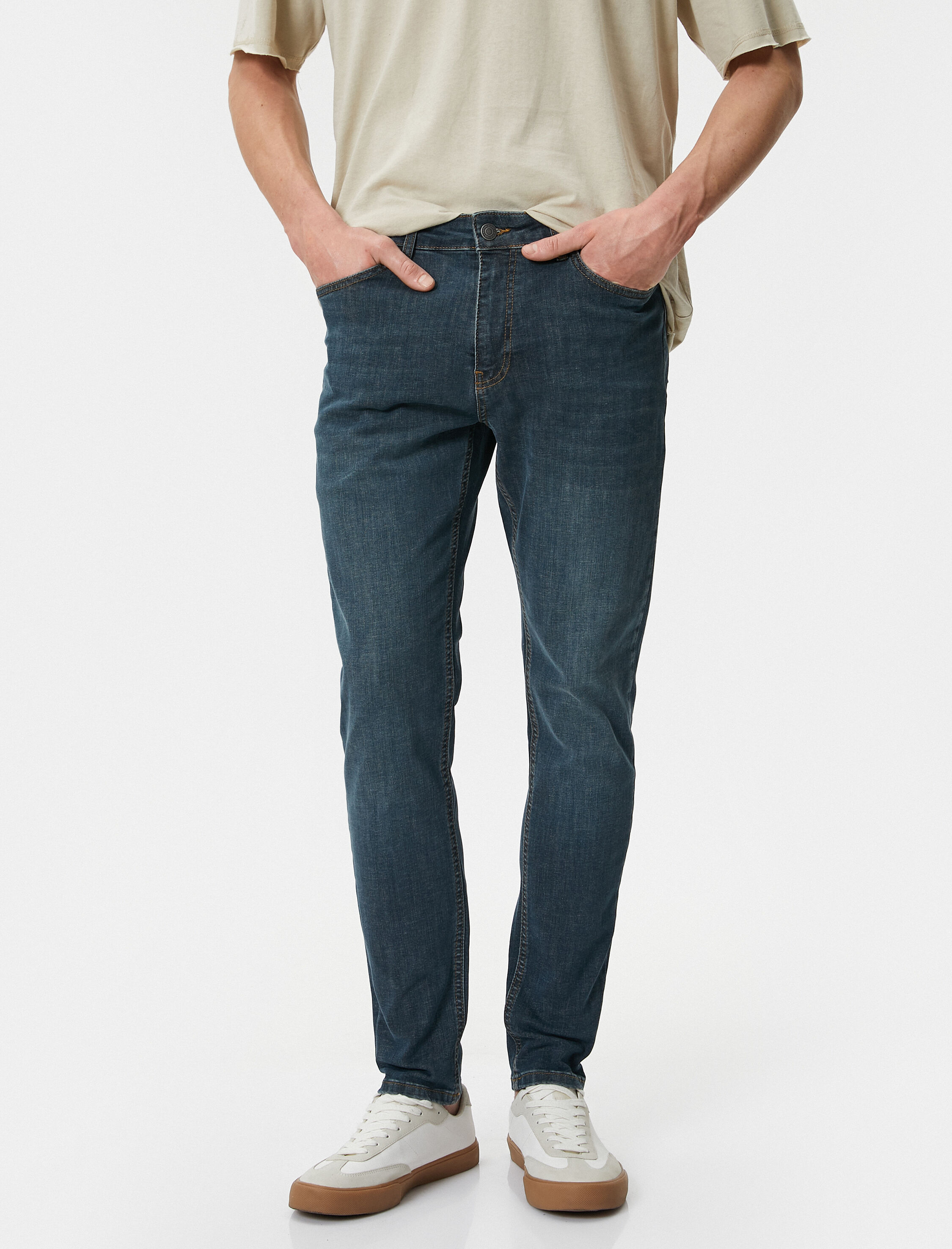  Skinny Fit Kot Pantolon - Michael Jean