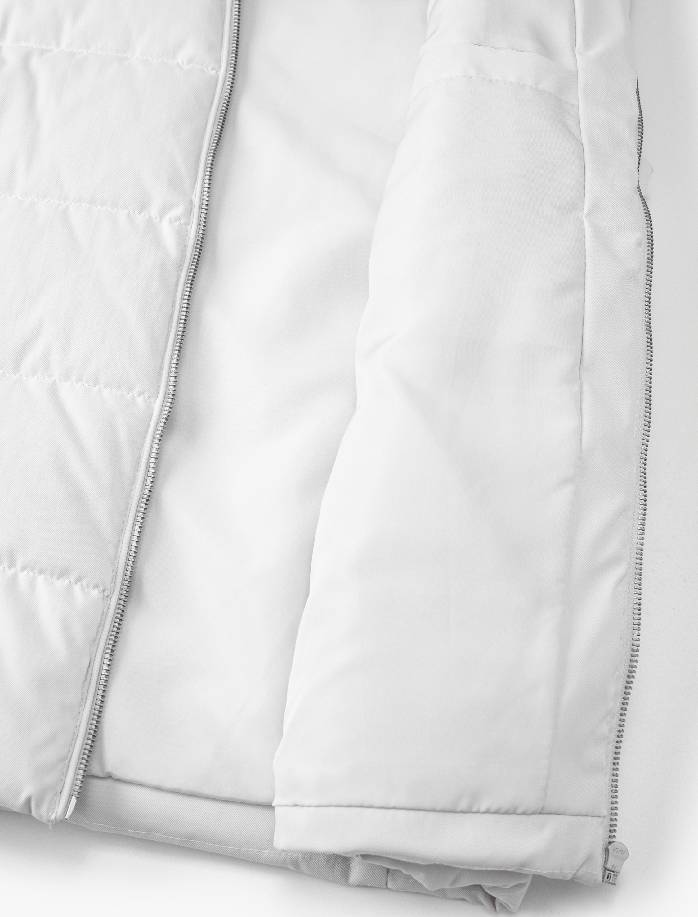 Kolsuz Mont Yelek Çıkarılabilir Kapşonlu Fermuarlı Cep Detaylı