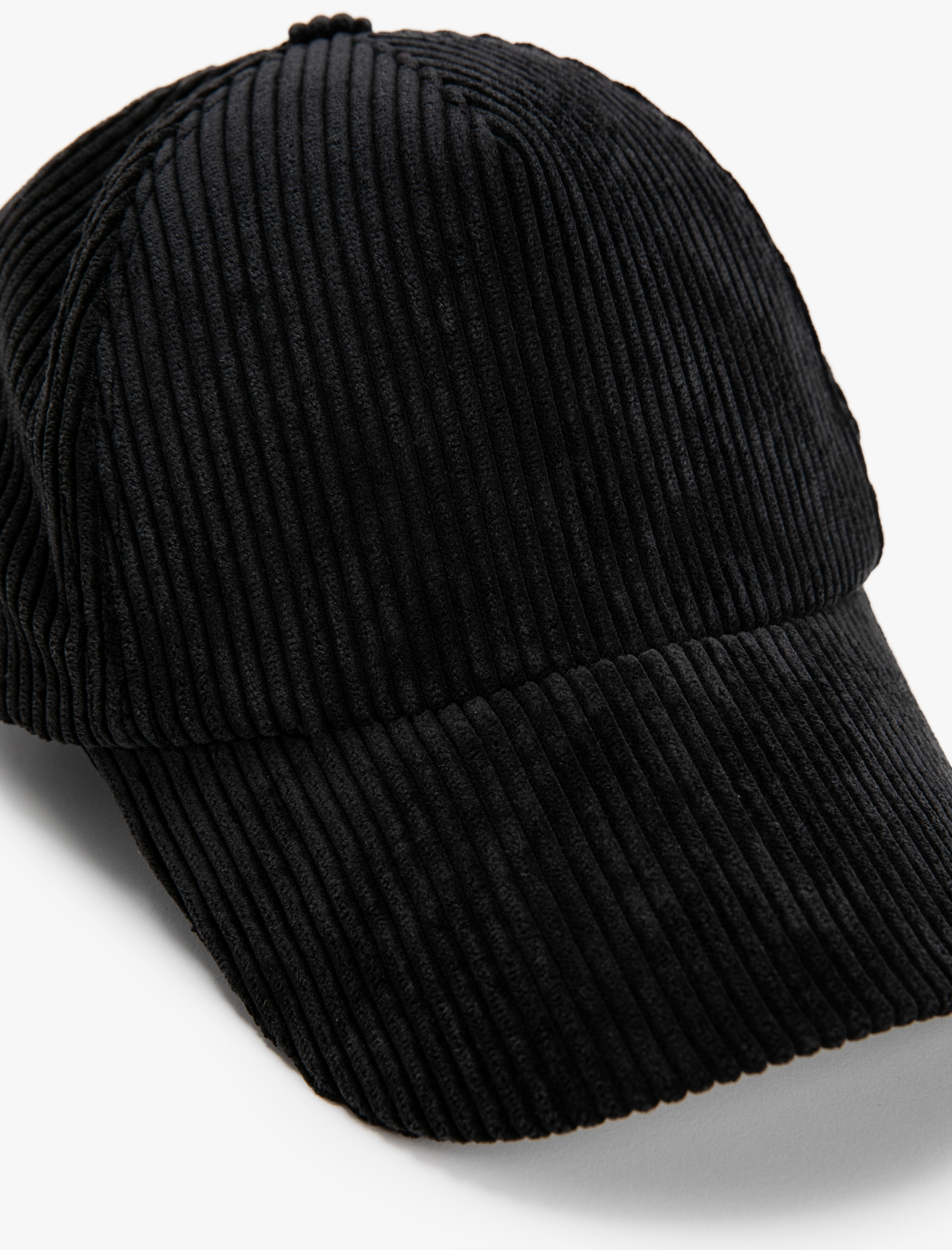  Kadın Kışlık Şapka Kadife Fitilli Pamuklu