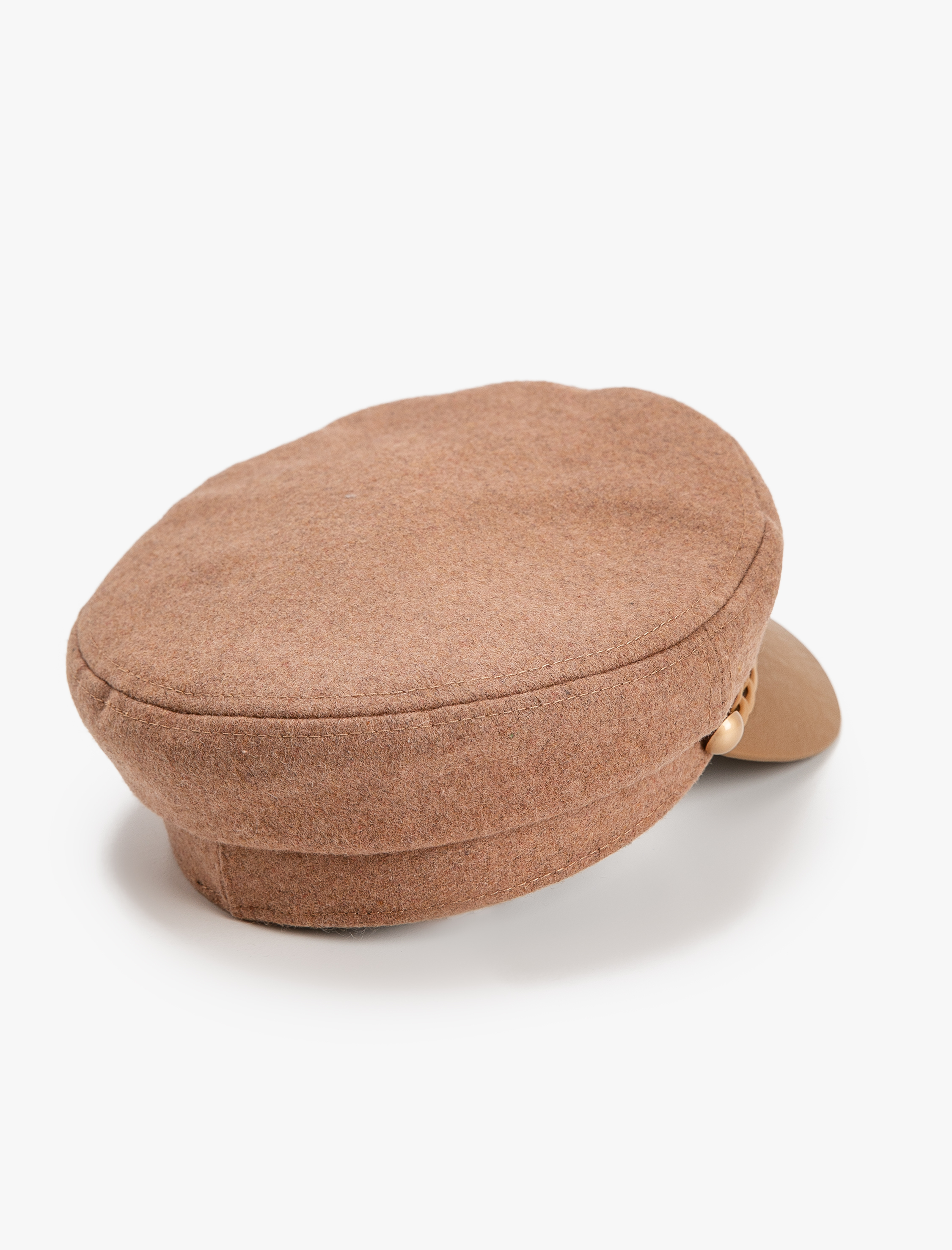  Kadın Kasket Şapka Zincir Detaylı