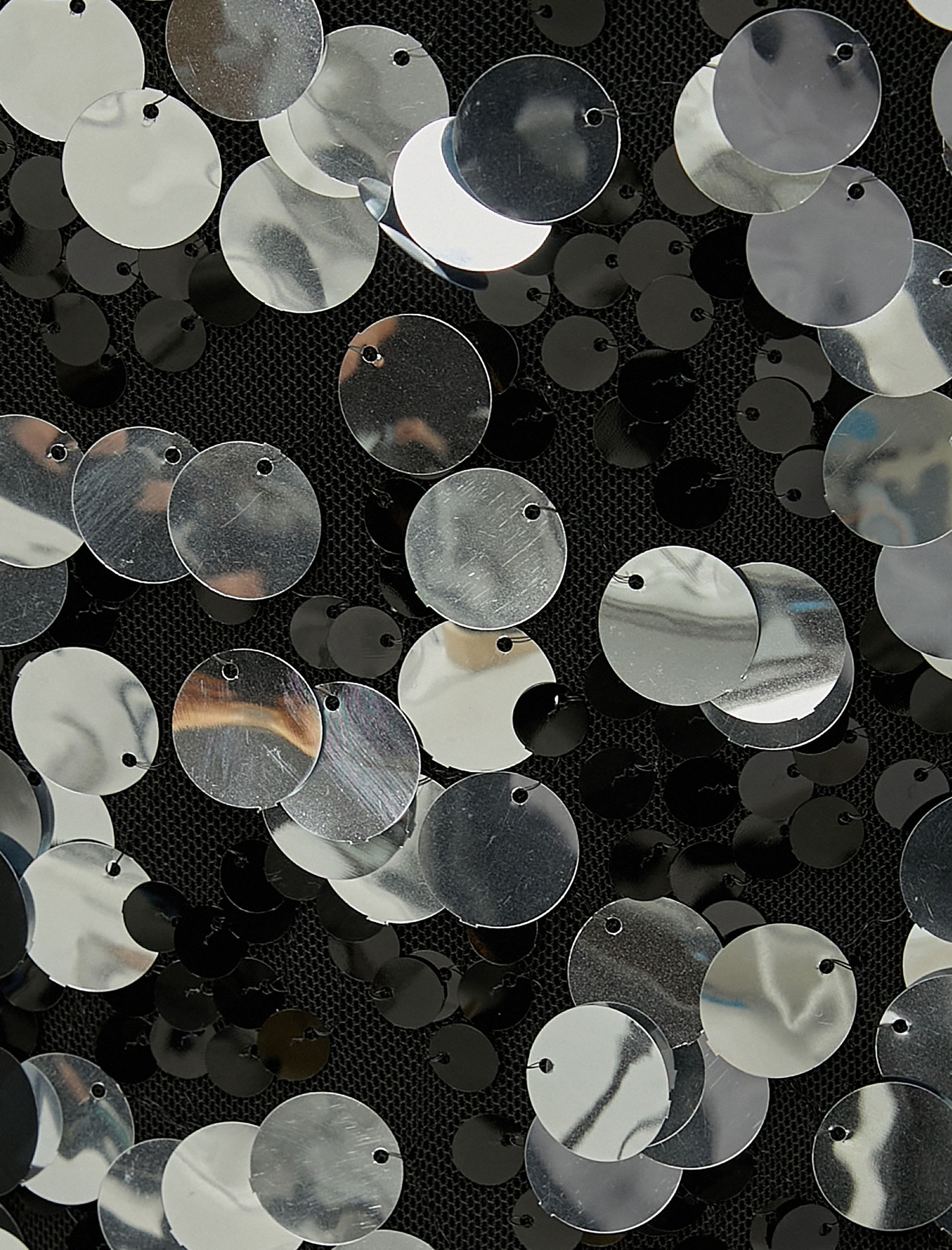   Payetli Straplez Elbise Midi Boy