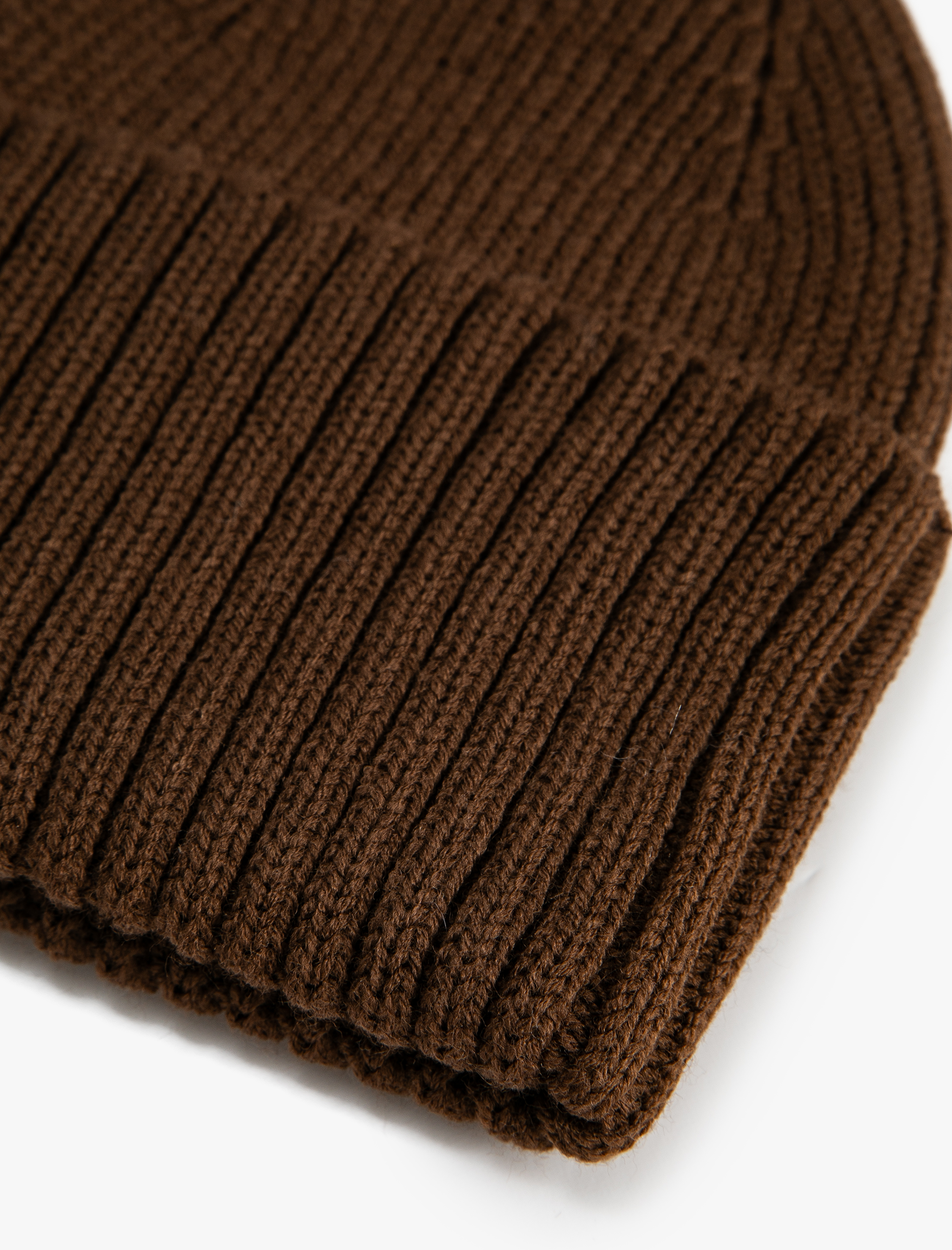  Kadın Lastikli Örgü Bere Kenarları Geniş Katlı