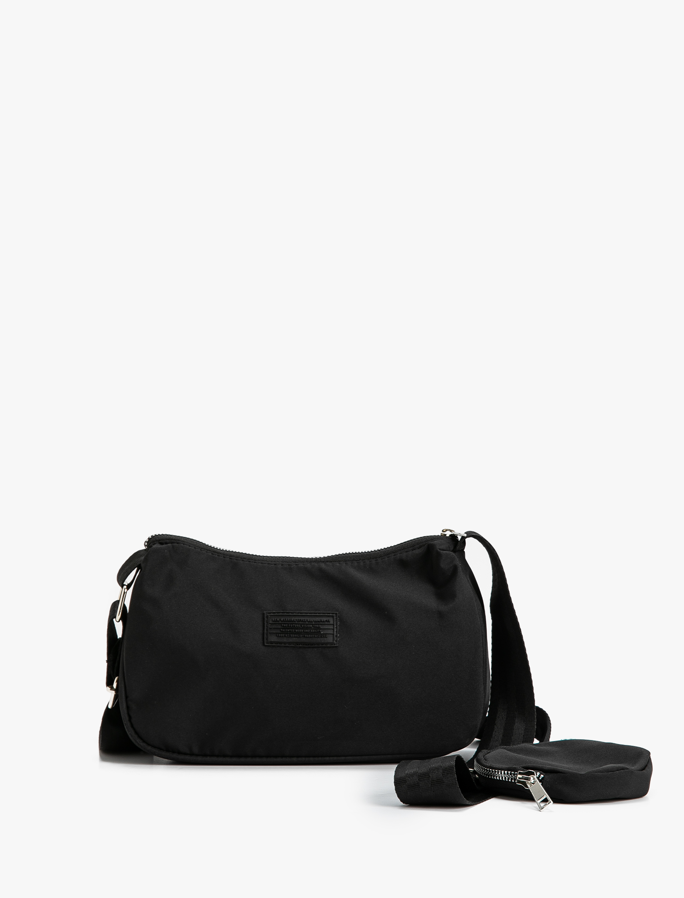  Kadın Küçük Çapraz Çanta Askılı Cüzdan Detaylı Fermuarlı