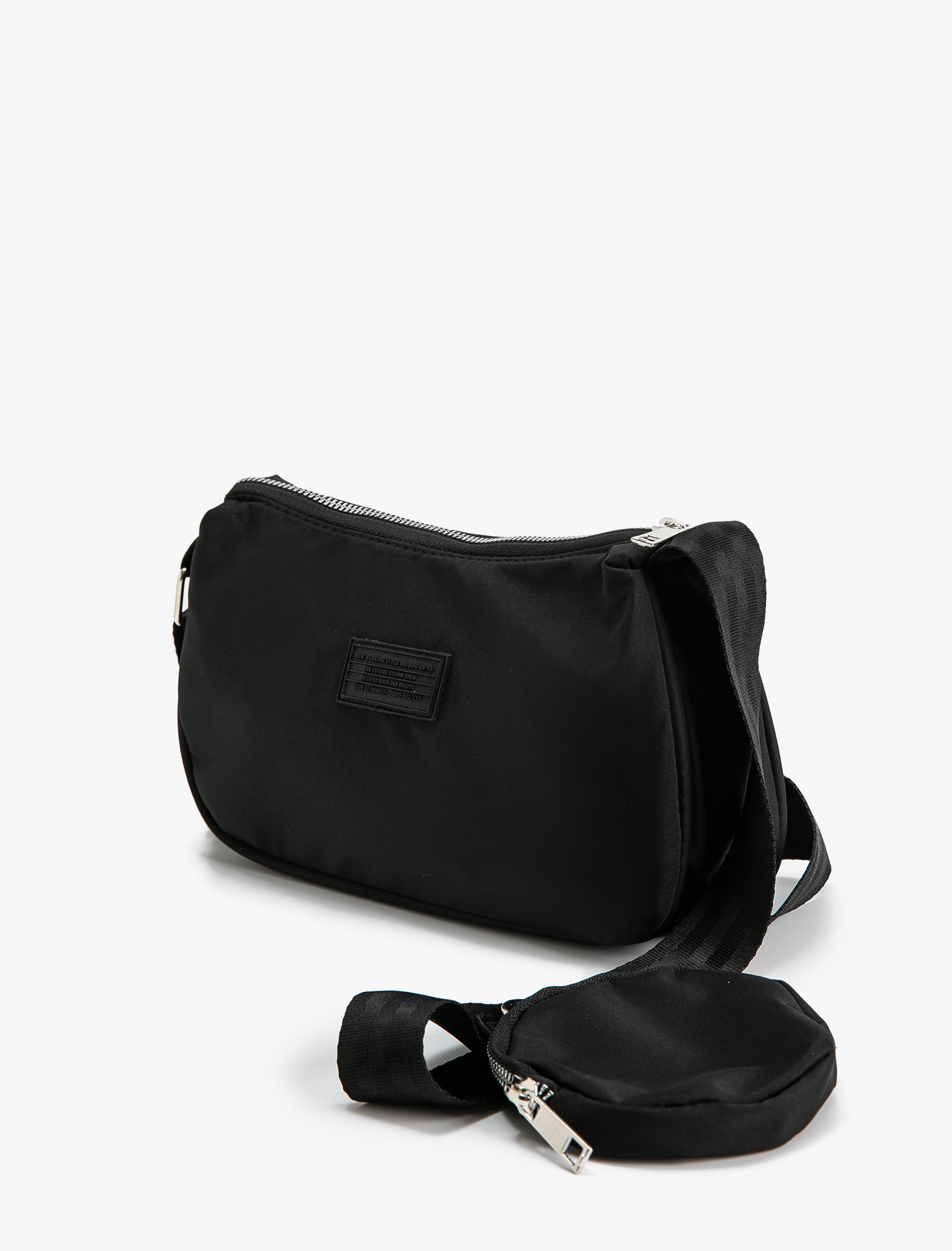  Kadın Küçük Çapraz Çanta Askılı Cüzdan Detaylı Fermuarlı