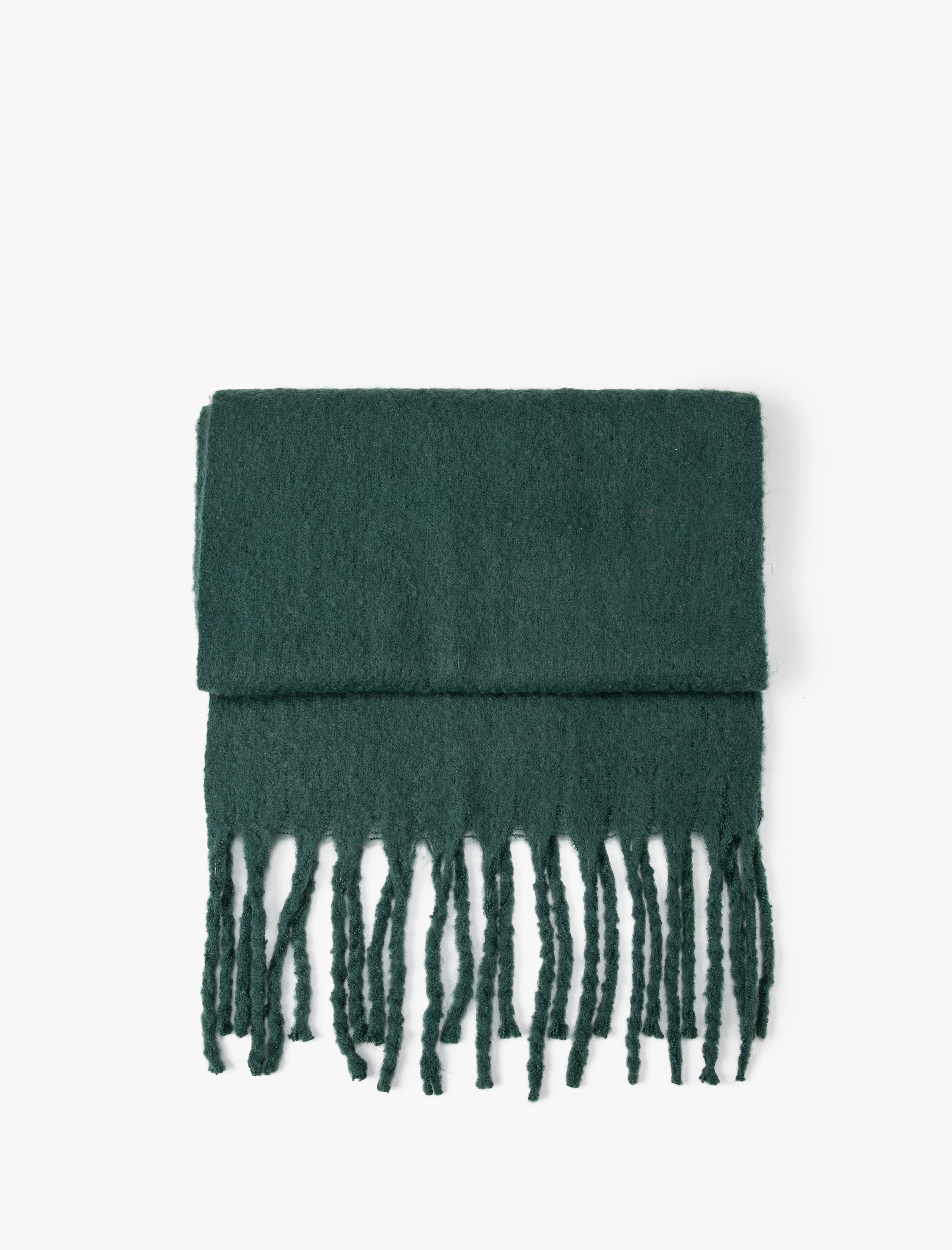  Kadın Uzun Atkı Püsküllü Yumuşak Dokulu