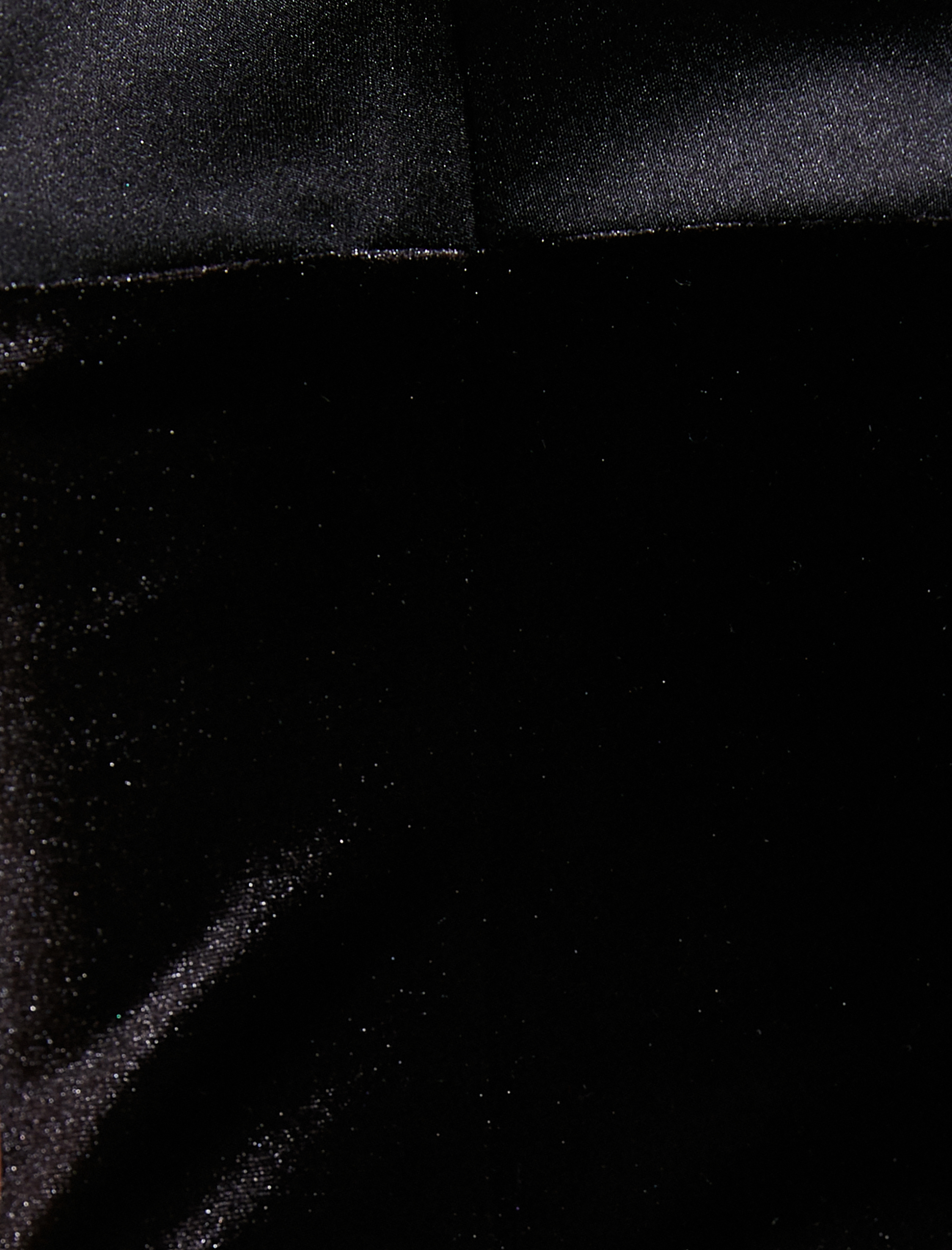   Straplez Kadife Elbise Slim Fit Saten Kumaş Detaylı