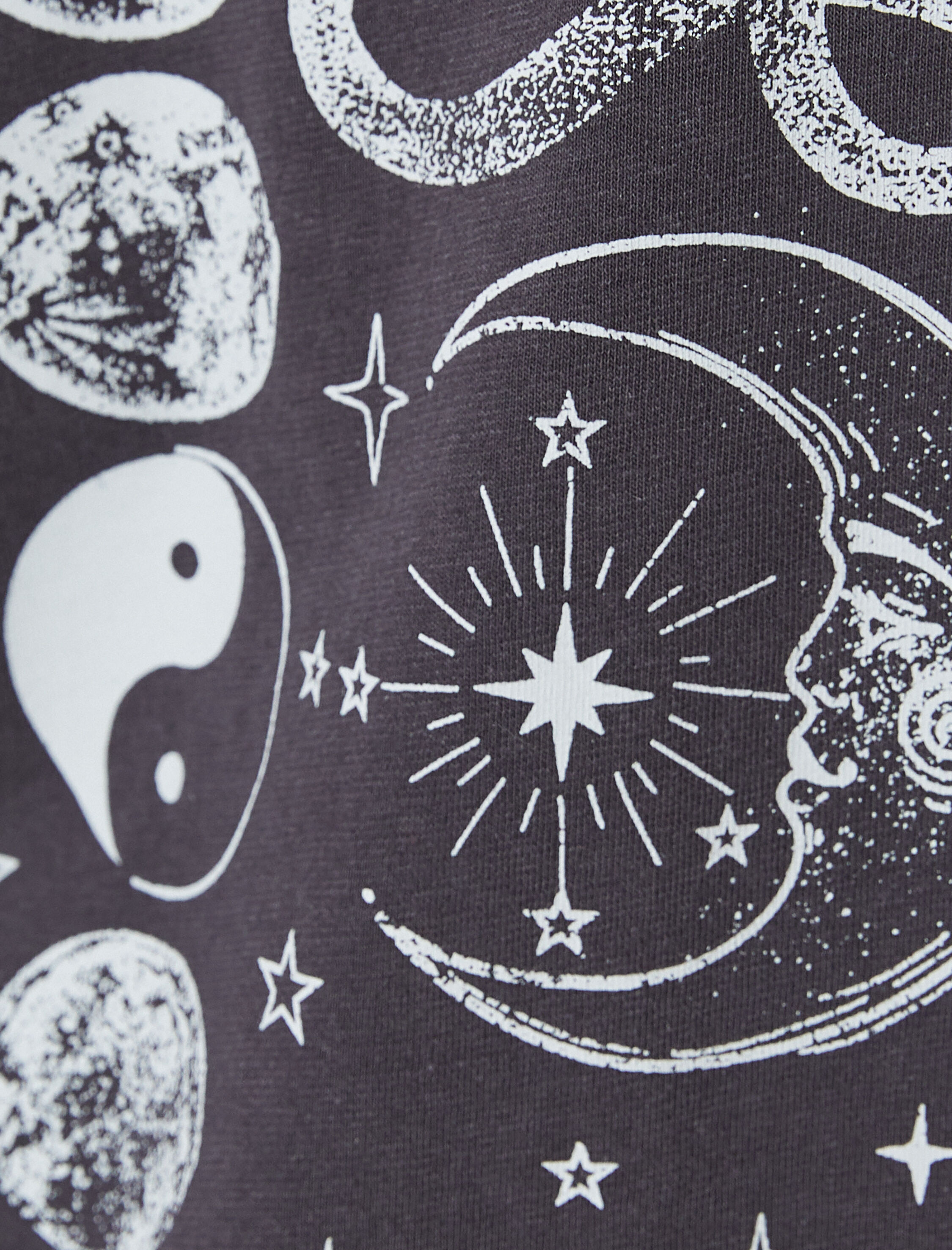   Baskılı Tişört Rahat Kesim Kısa Kollu Yuvarlak Yaka Pamuklu