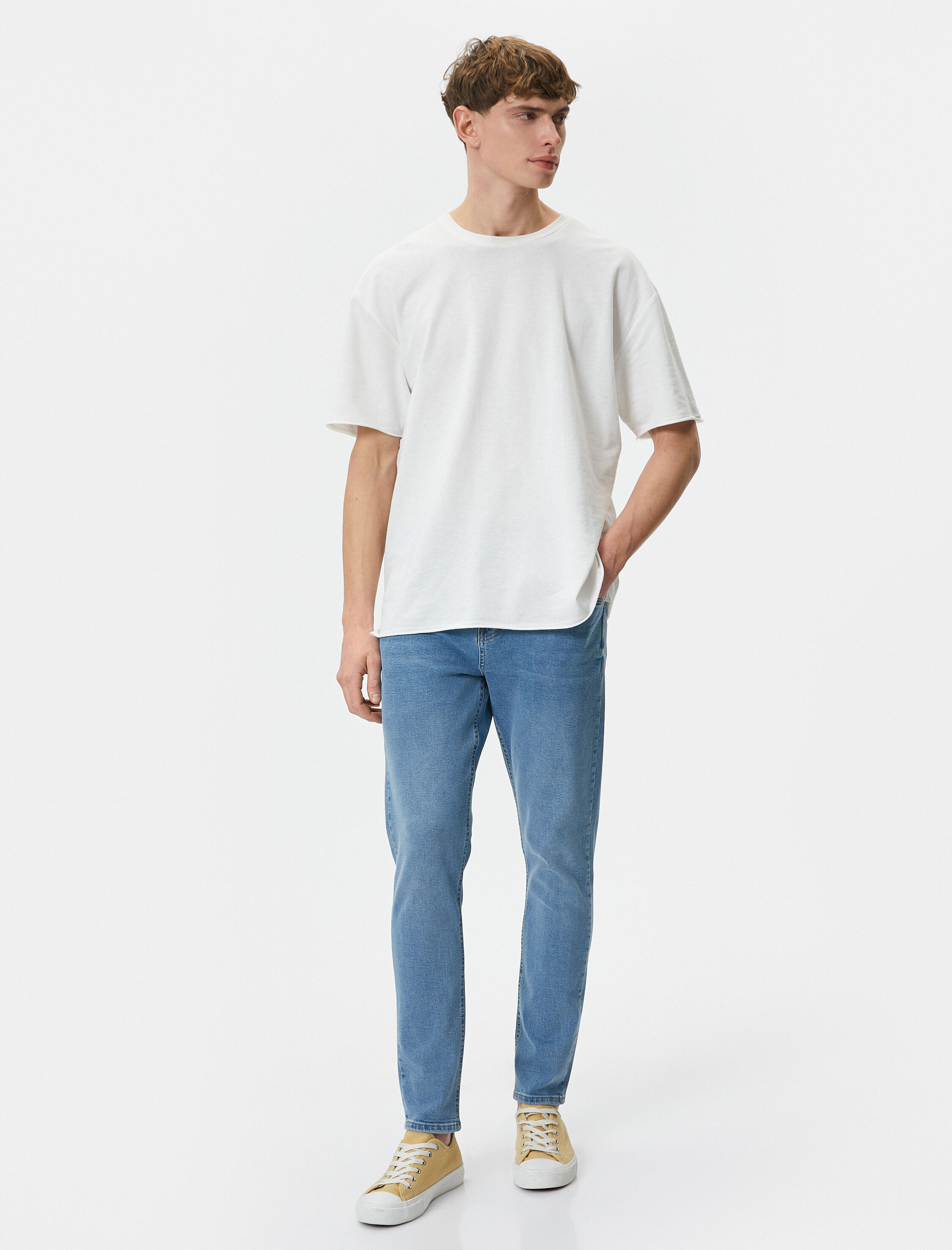   Skinny Fit Kot Pantolon - Michael Jean