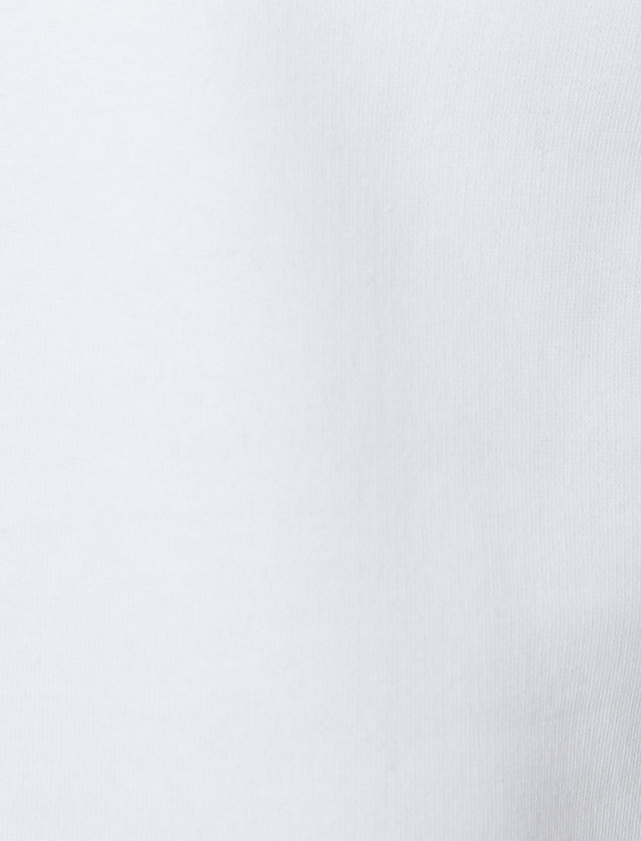   Bisiklet Yaka Sweatshirt Soyut Baskılı Uzun Kollu Ribanalı Şardonlu