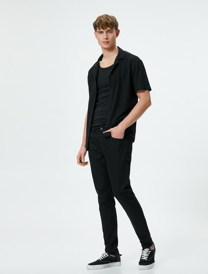  Skinny Fit Kot Pantolon - Michael Jean