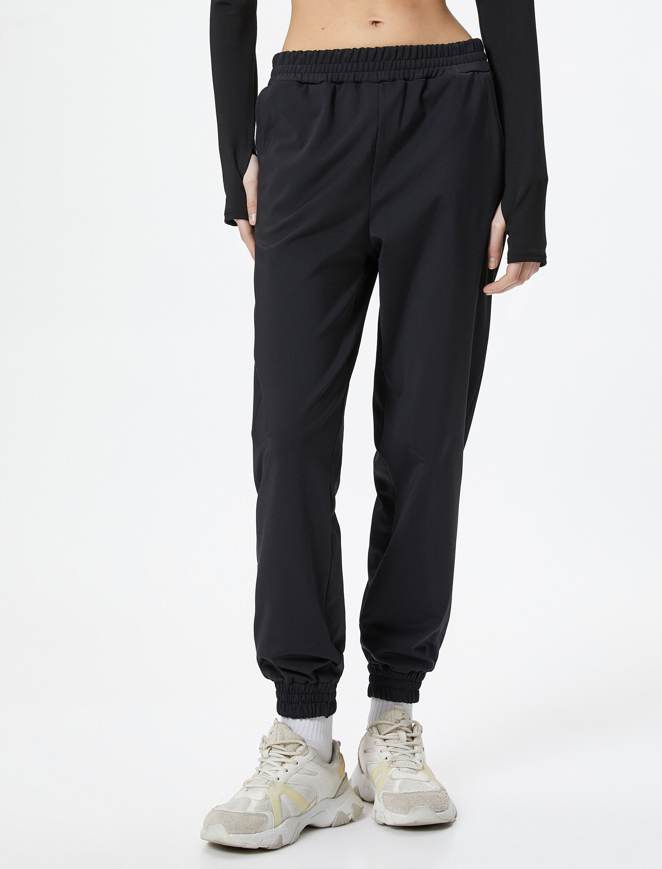   Spor Jogger Eşofman Altı Cepli Rahat Kalıp