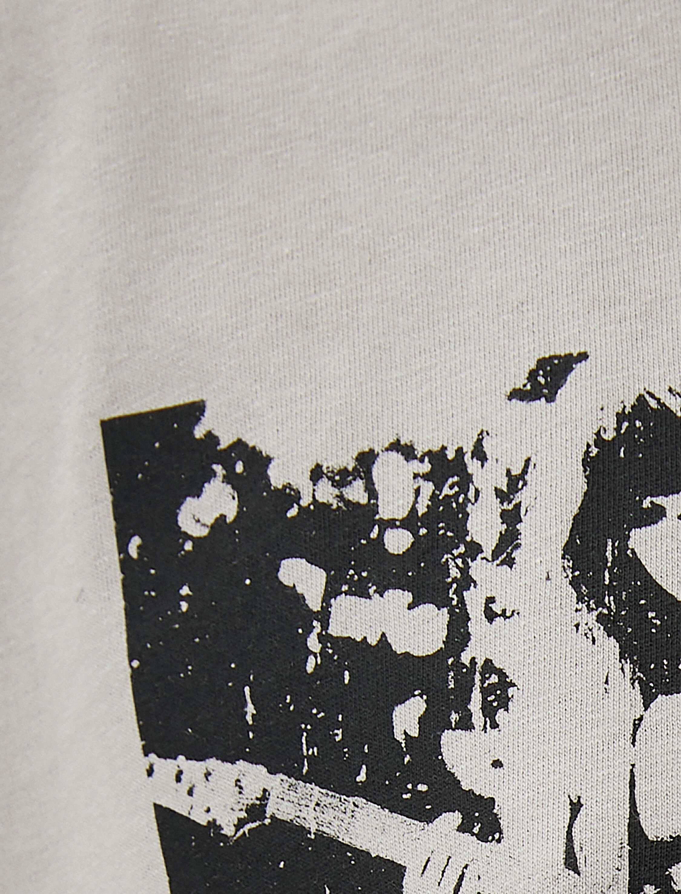   Baskılı Tişört Kısa Kollu Bisiklet Yaka Pamuklu