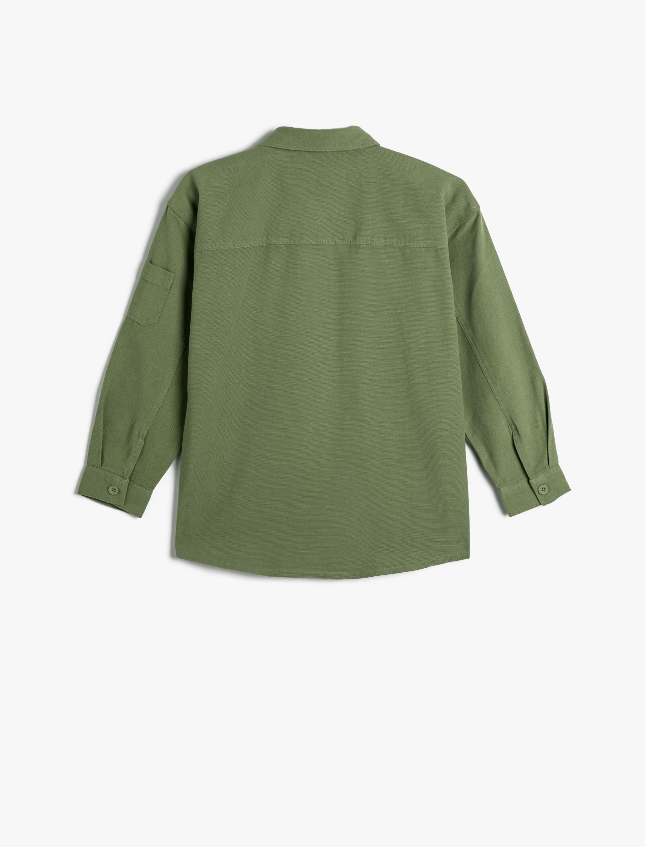  Erkek Çocuk Mevsimlik Ceket Cep ve Aplike Detaylı Pamuklu