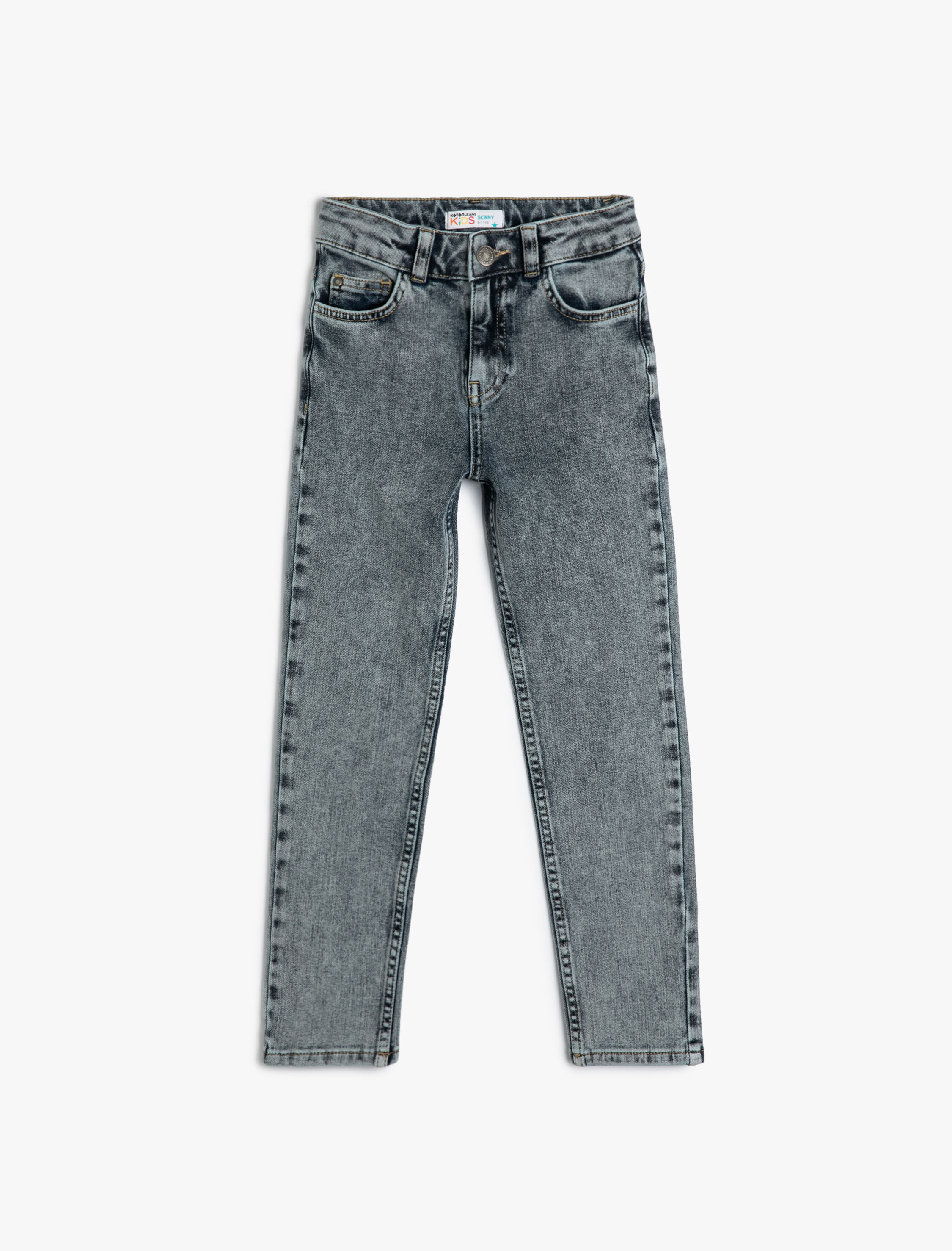  Erkek Çocuk Dar Paça Kot Pantolon - Skinny Jean