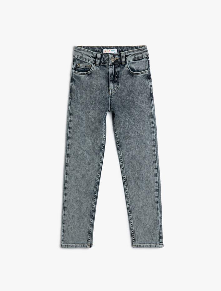 Erkek Çocuk Dar Paça Kot Pantolon - Skinny Jean