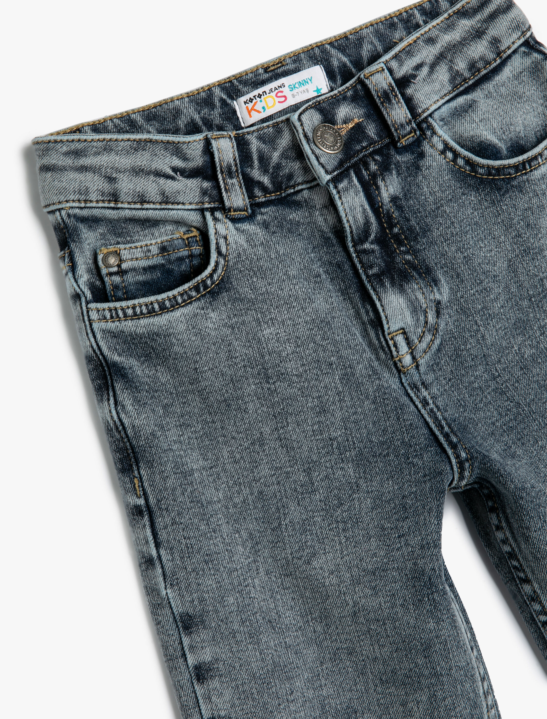  Erkek Çocuk Dar Paça Kot Pantolon - Skinny Jean