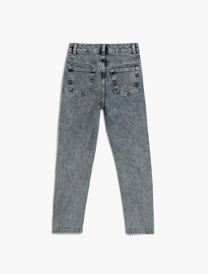 Erkek Çocuk Dar Paça Kot Pantolon - Skinny Jean