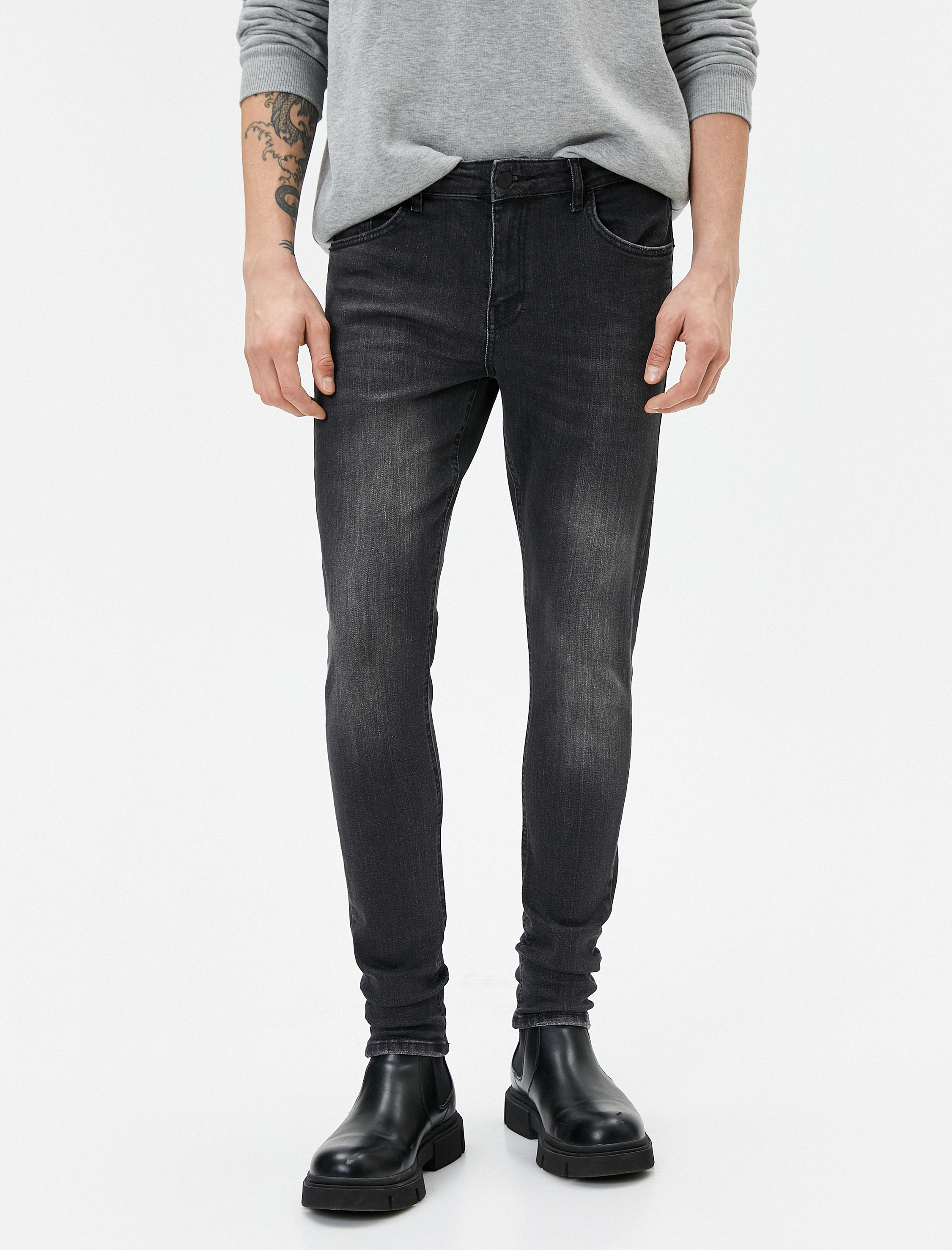   Skinny Fit Kot Pantolon - Michael Jean