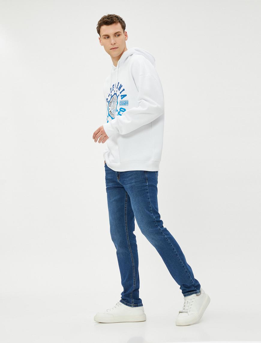   Slim Fit Kot Pantolon - Brad Jean