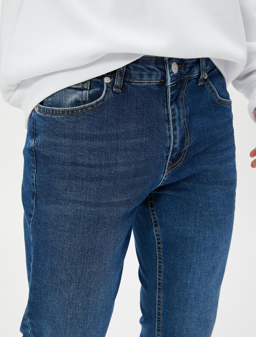   Slim Fit Kot Pantolon - Brad Jean