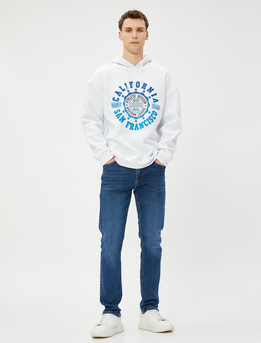   Slim Fit Kot Pantolon - Brad Jean