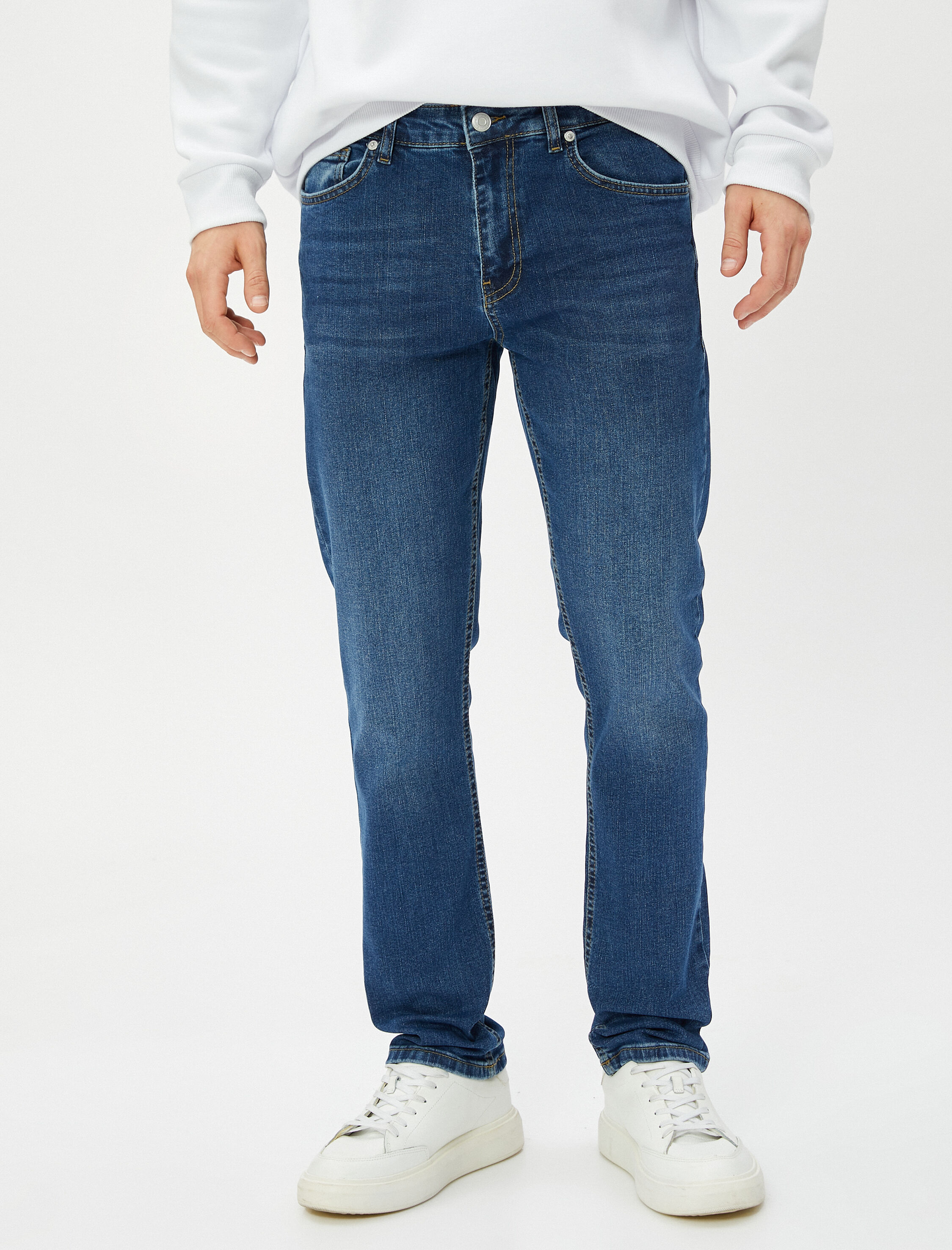   Slim Fit Kot Pantolon - Brad Jean
