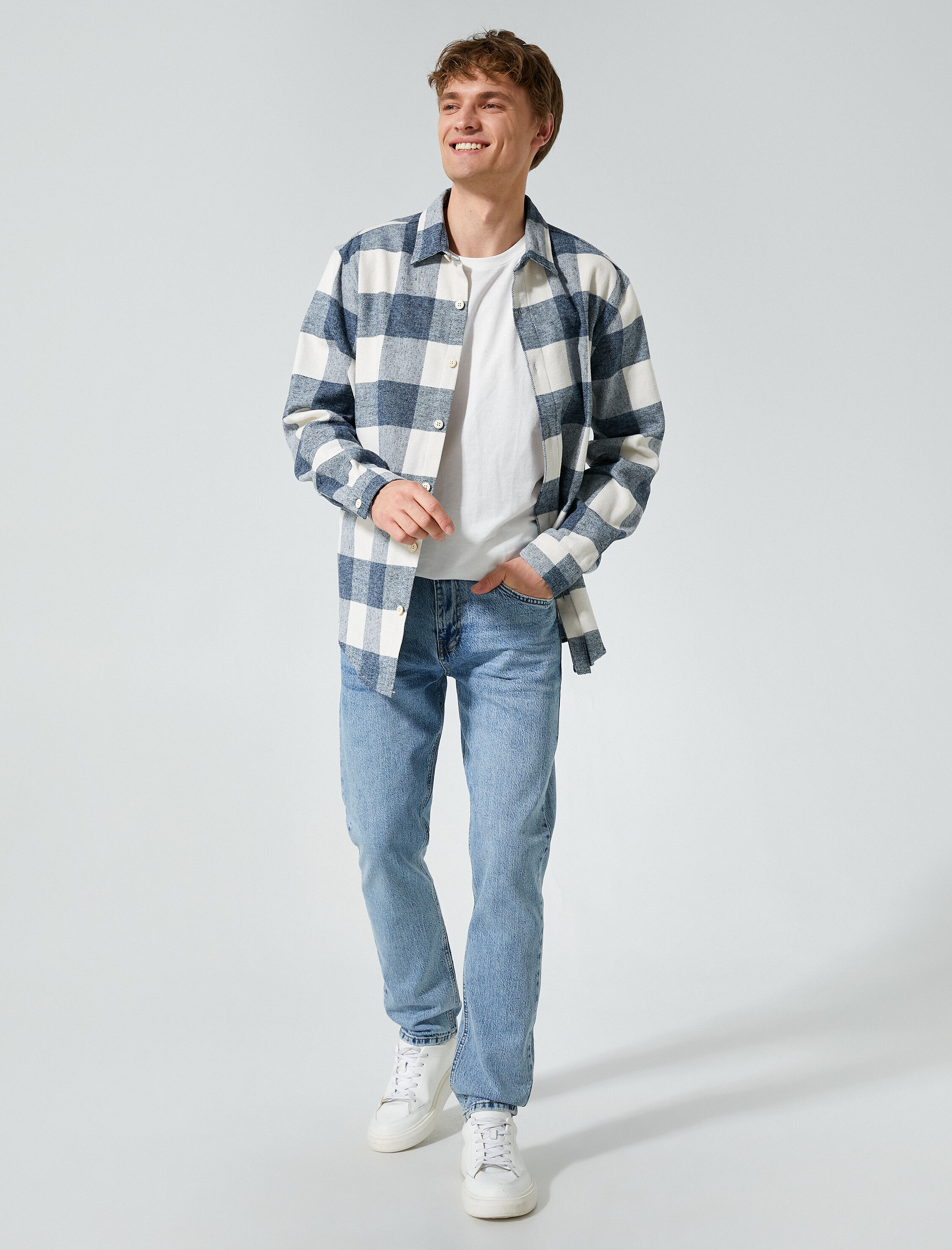   Slim Fit Kot Pantolon - Brad Jean