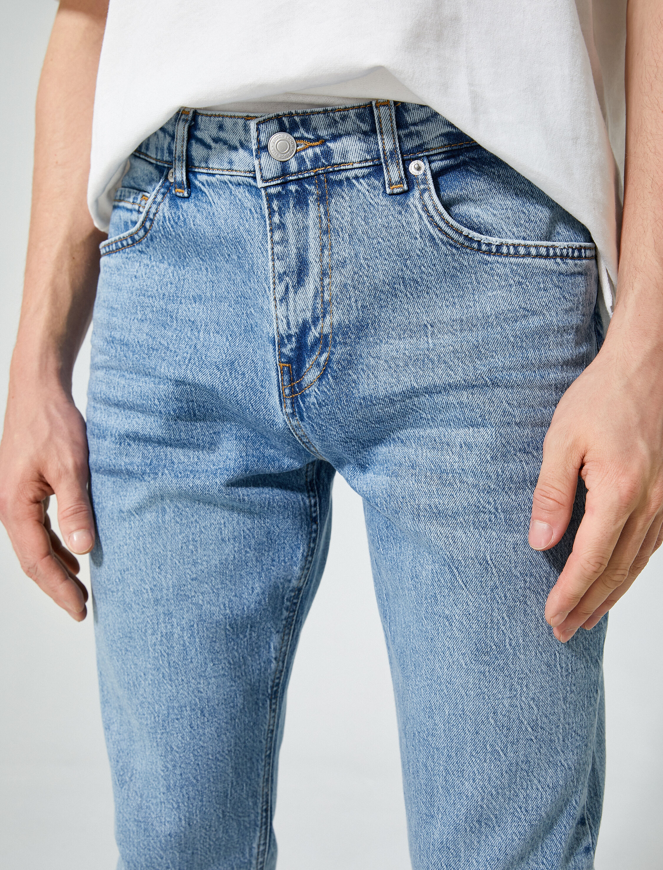   Slim Fit Kot Pantolon - Brad Jean