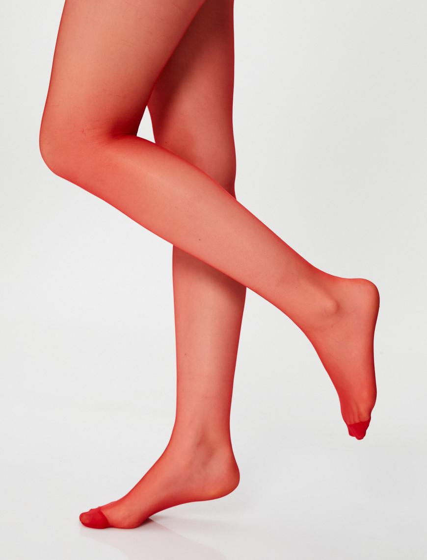  Kadın Külotlu Çorap Parlak 15 Den