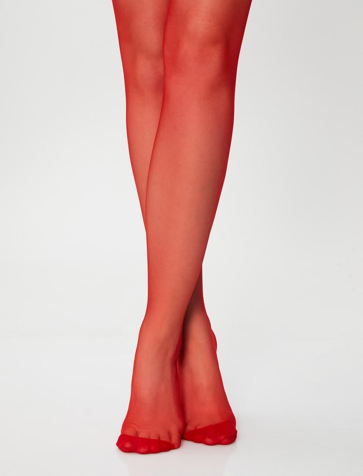 Kadın Külotlu Çorap Parlak 15 Den