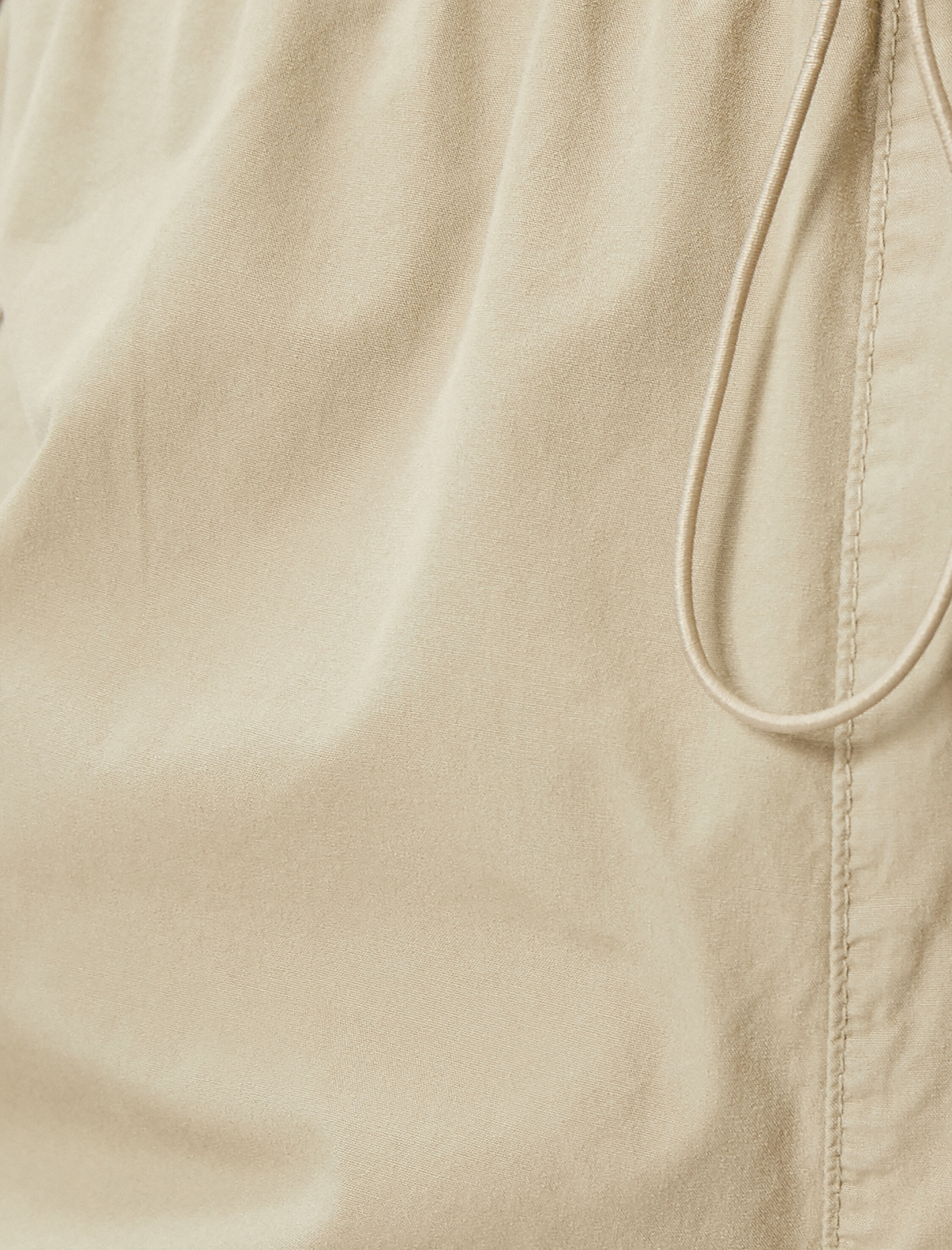   Paraşüt Pantolon Cep Detaylı Lastikli Stoperli Pamuklu