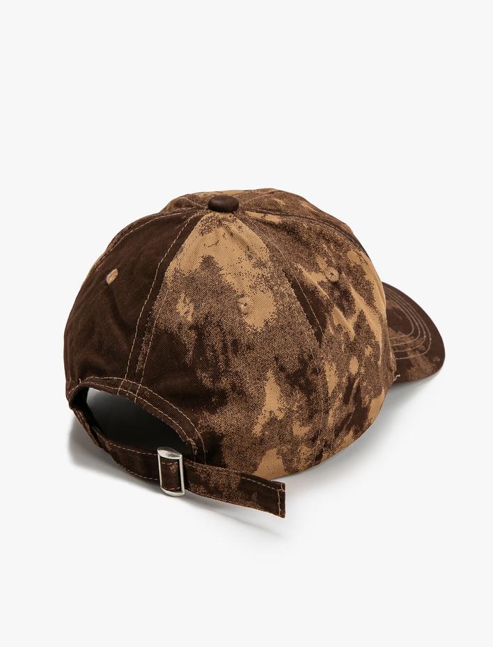 Erkek Kep Şapka Batik Desenli