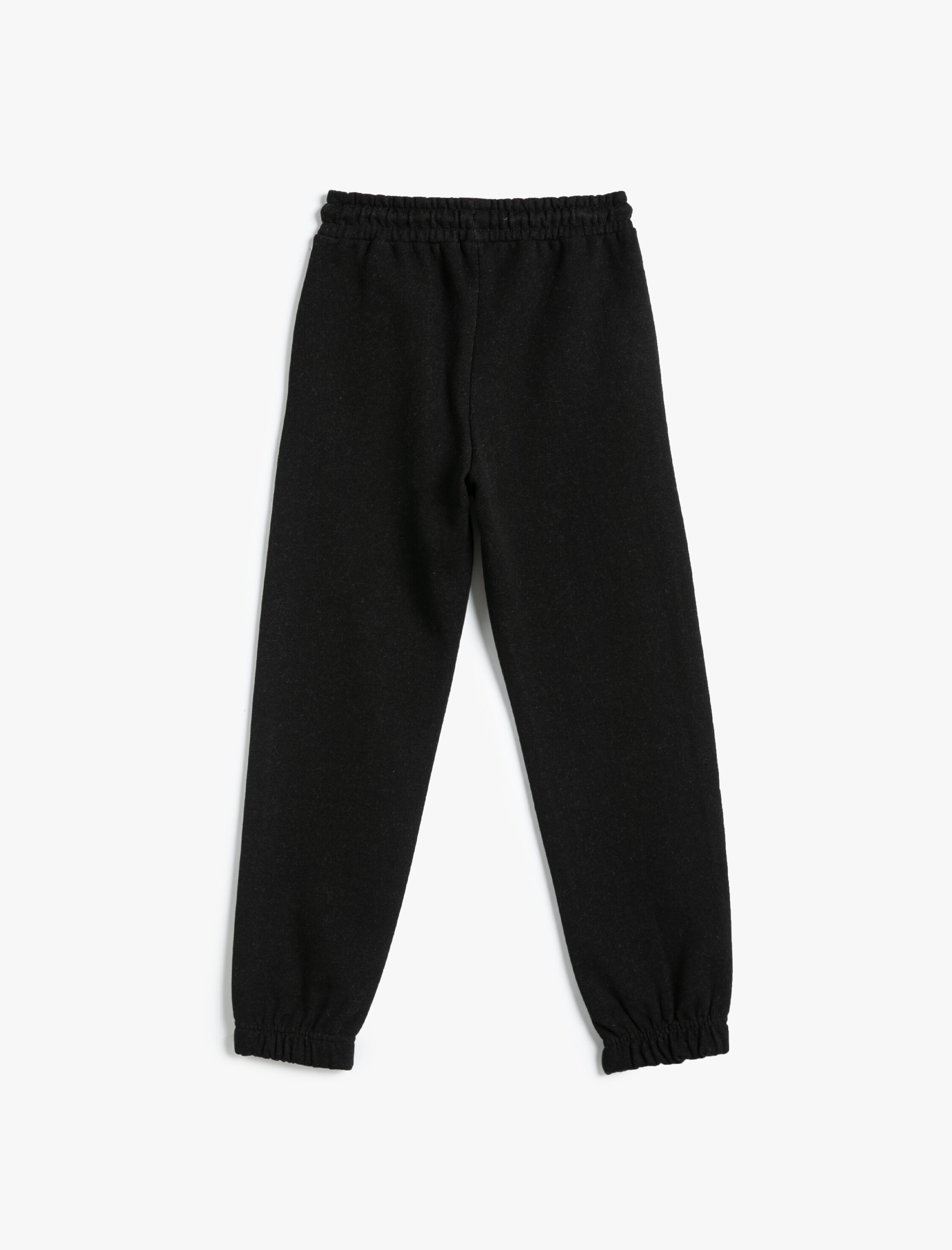  Erkek Çocuk Jogger Eşofman Altı Beli Bağlamalı Cepli Baskı Detaylı Pamuklu