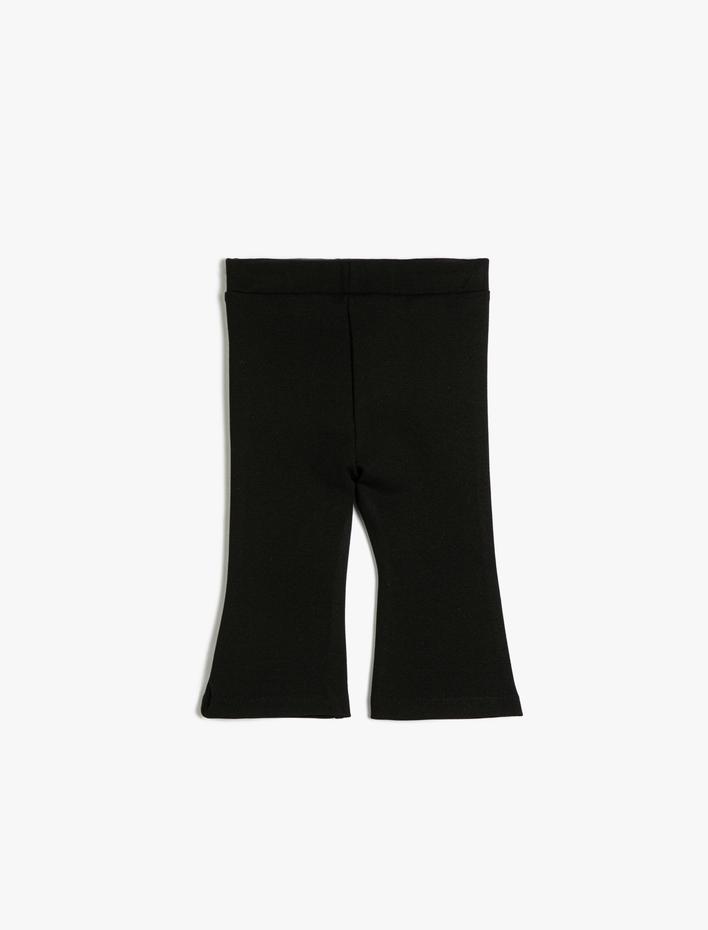 Kız Bebek Basic İspanyol Paça Tayt