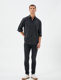 Skinny Fit Kot Pantolon - Michael Jean