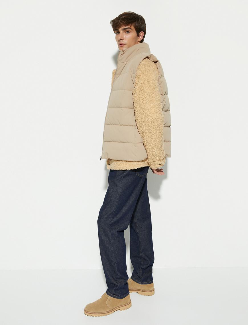   Straight Fit Boru Paça Kot Pantolon - Mark Jean