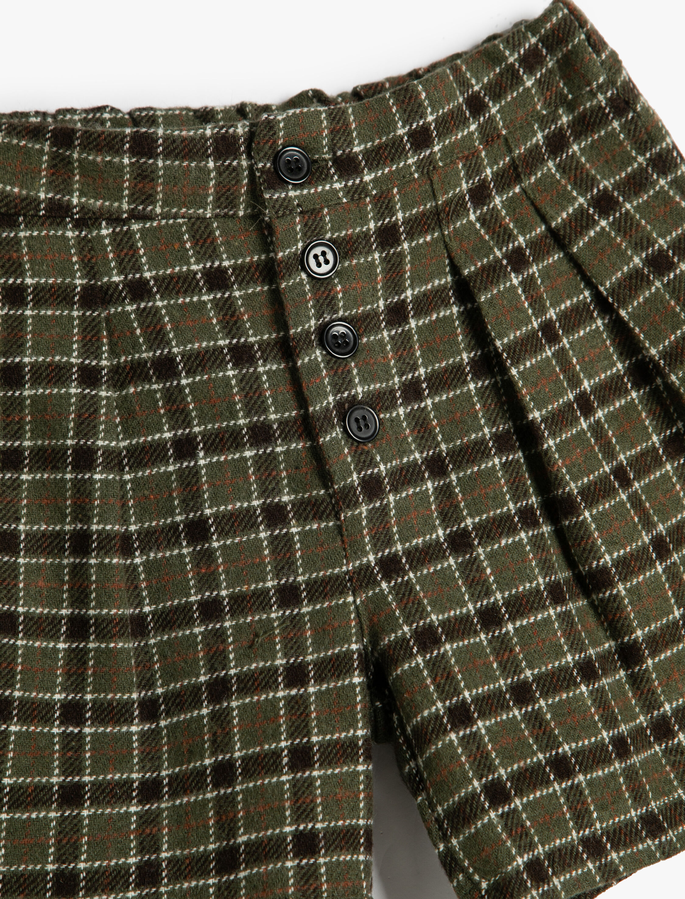  Kız Çocuk Şort Düğmeli