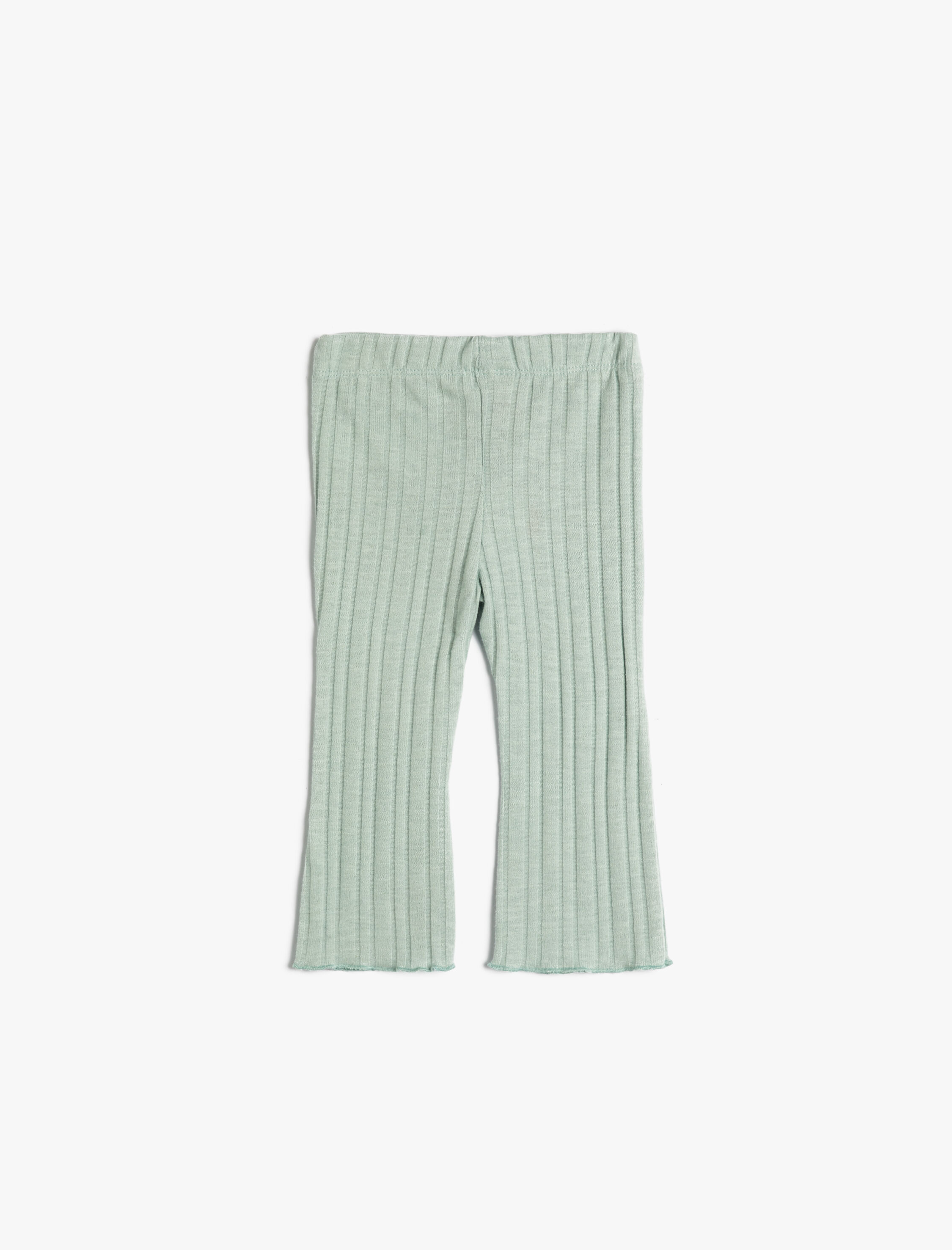  Kız Bebek Basic Bol Paça Fitilli Tayt