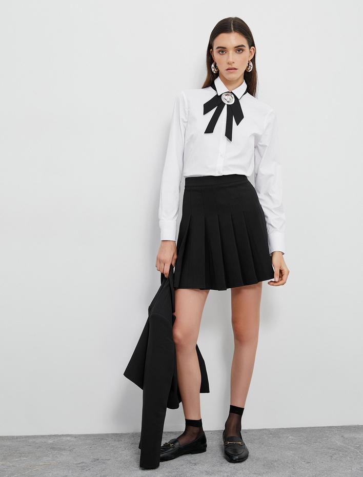  Klasik Gömlek Uzun Kollu Düğmeli