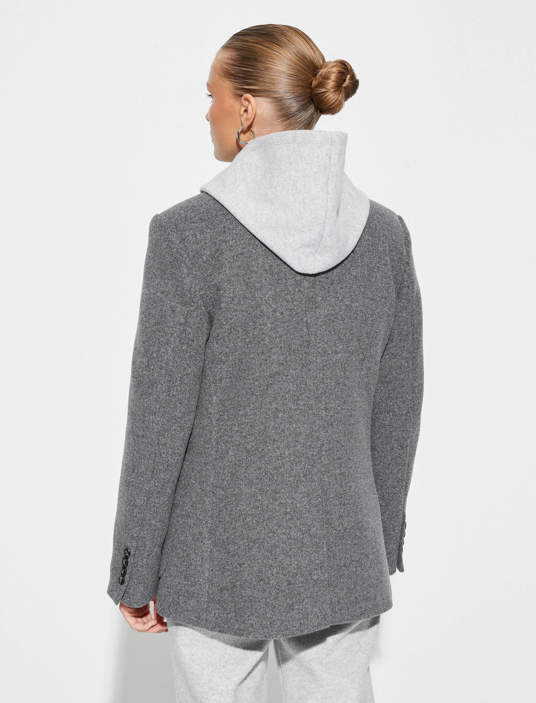   Blazer Ceket Cep Detaylı Düğmeli