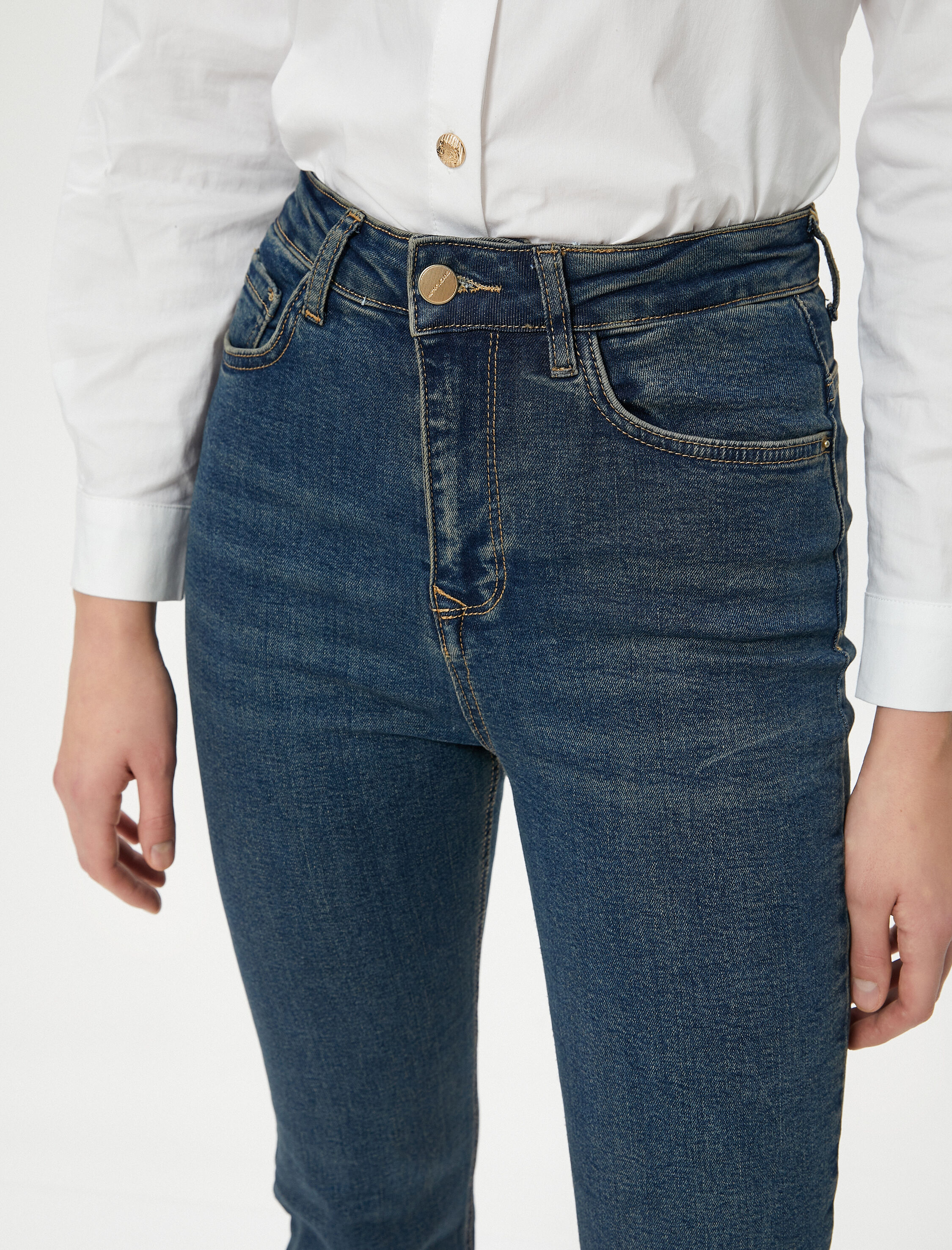 İspanyol Paça Kot Pantolon - Flare Jean