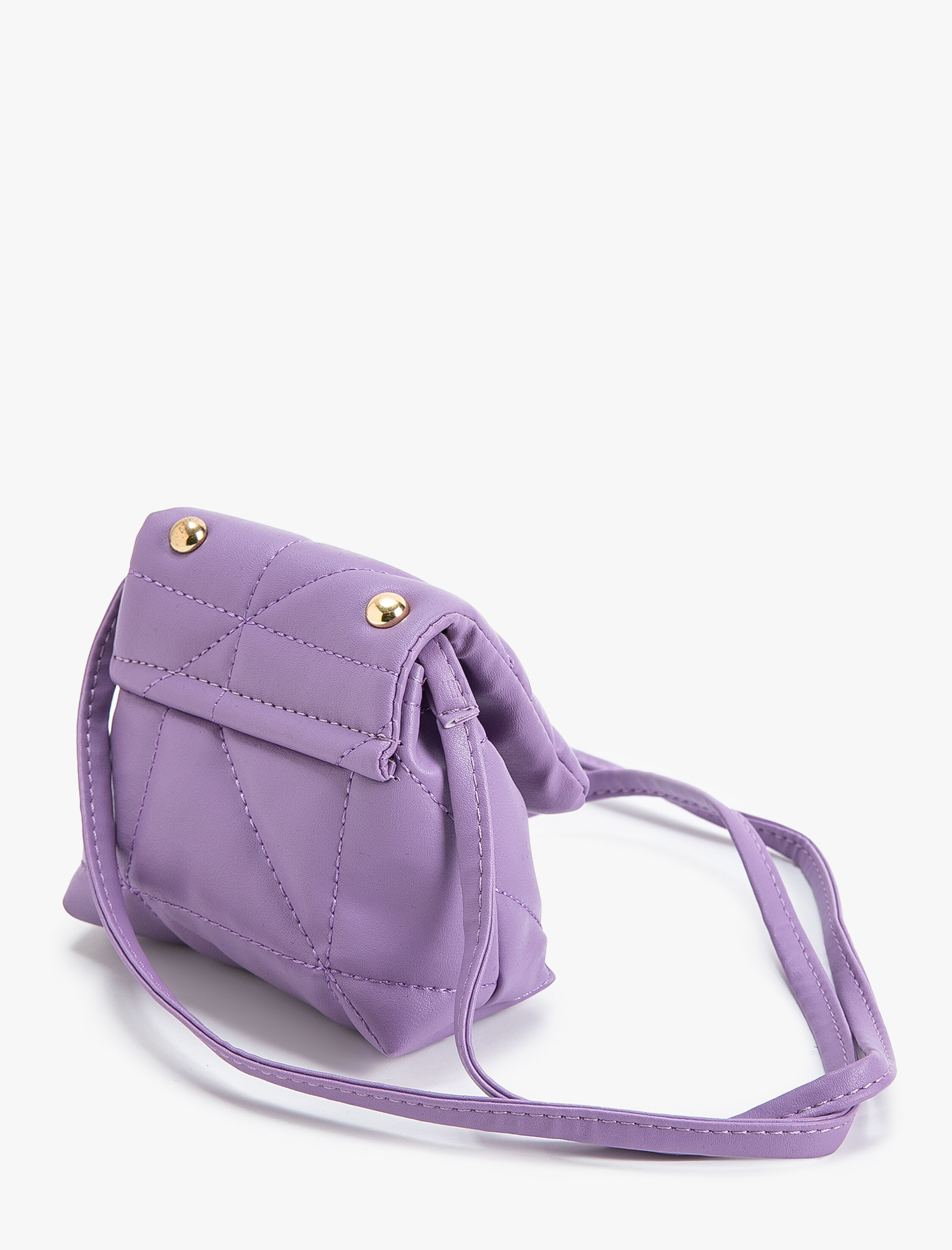  Kız Çocuk Mini Çapraz Askılı Çanta Kapitone