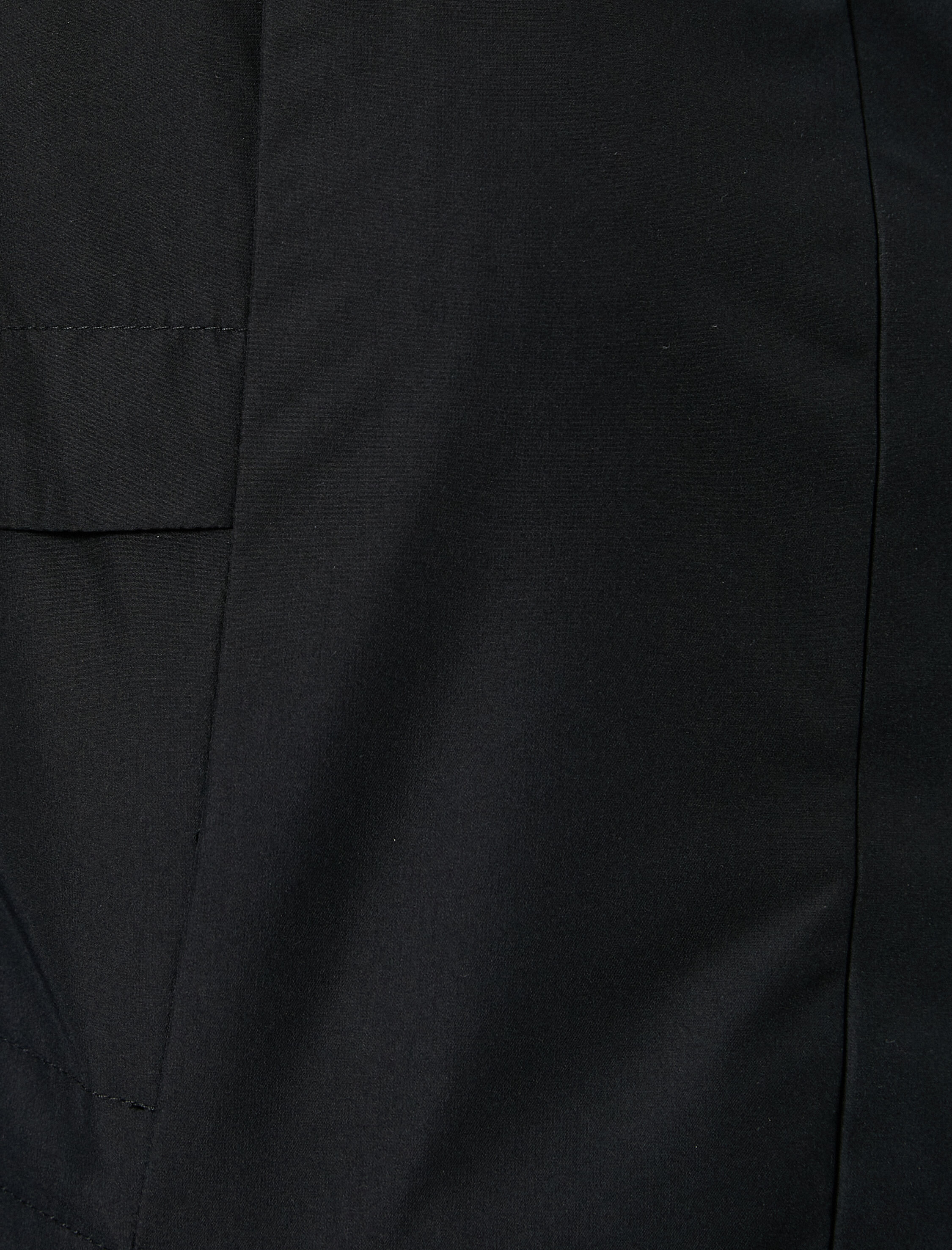 Uzun Outdoor Mont Kapüşonlu Cep Detaylı Çıtçıtlı